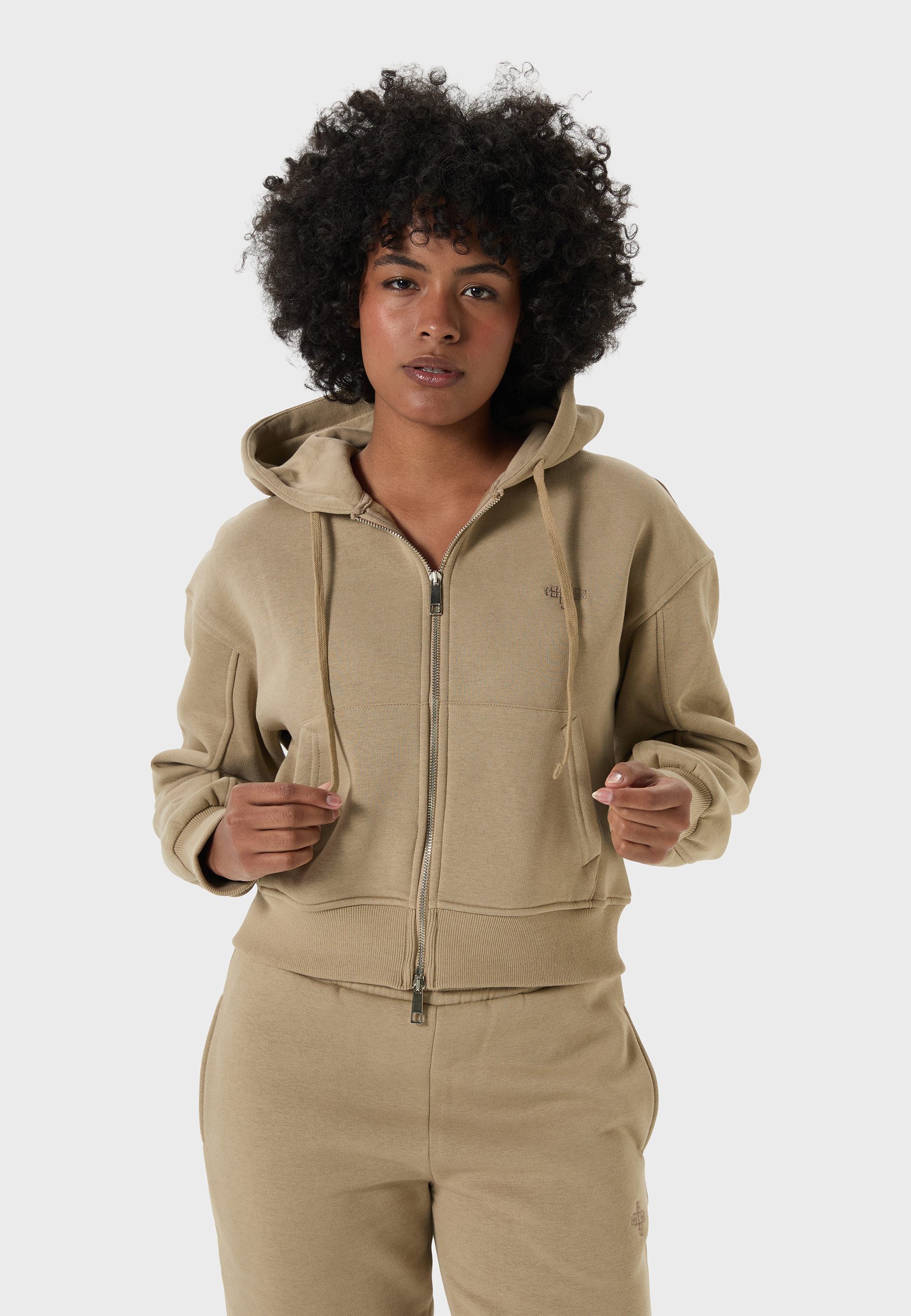 Tom Barron Freizeitanzug Oversize Zipper Relaxed Tracksuit
