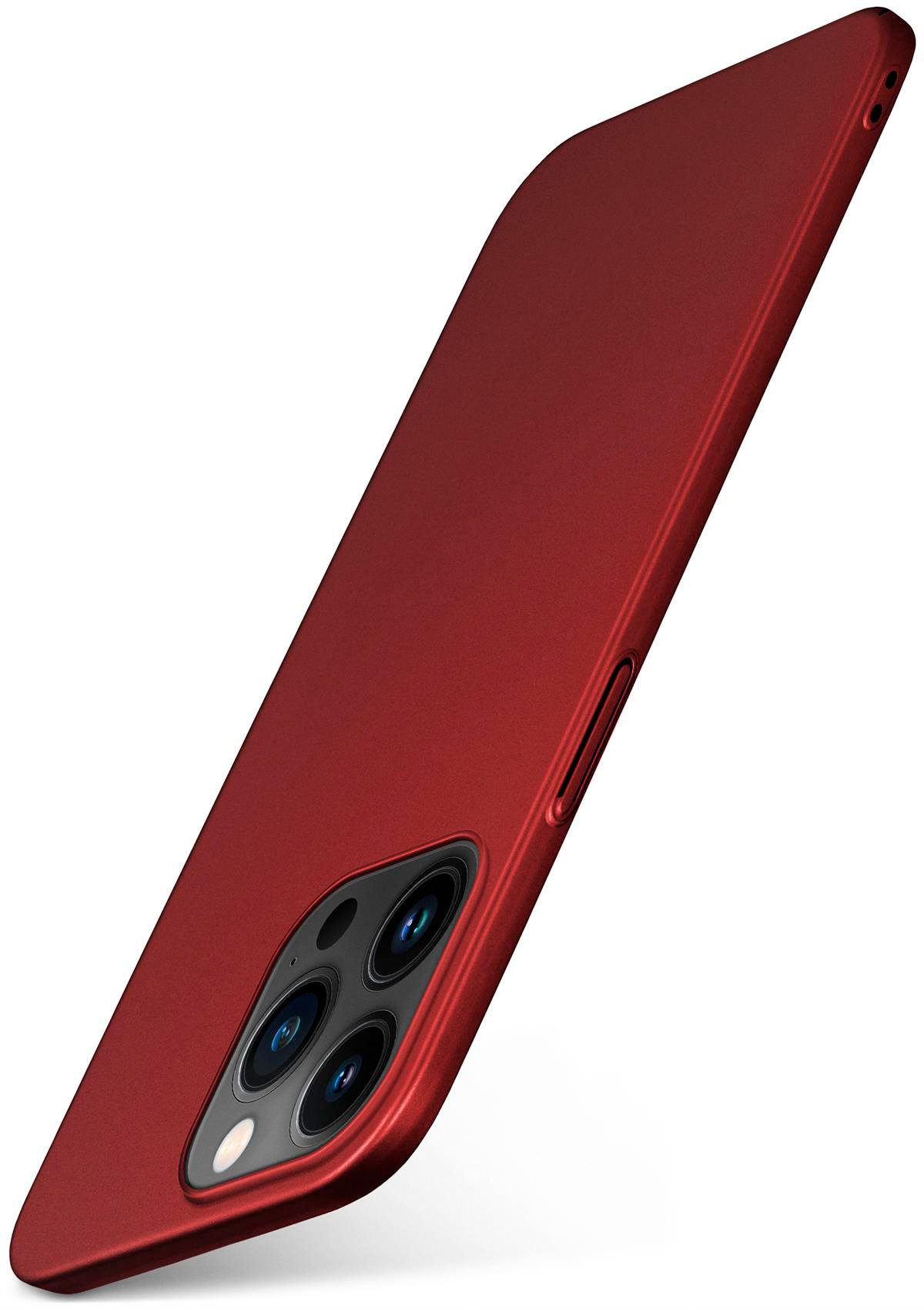 moex Handyhülle moex® Alpha Case für Apple iPhone 15 Pro Max, Hülle ultra dünn, Hardcase Back Cover, Schutzhülle Minimalistisch