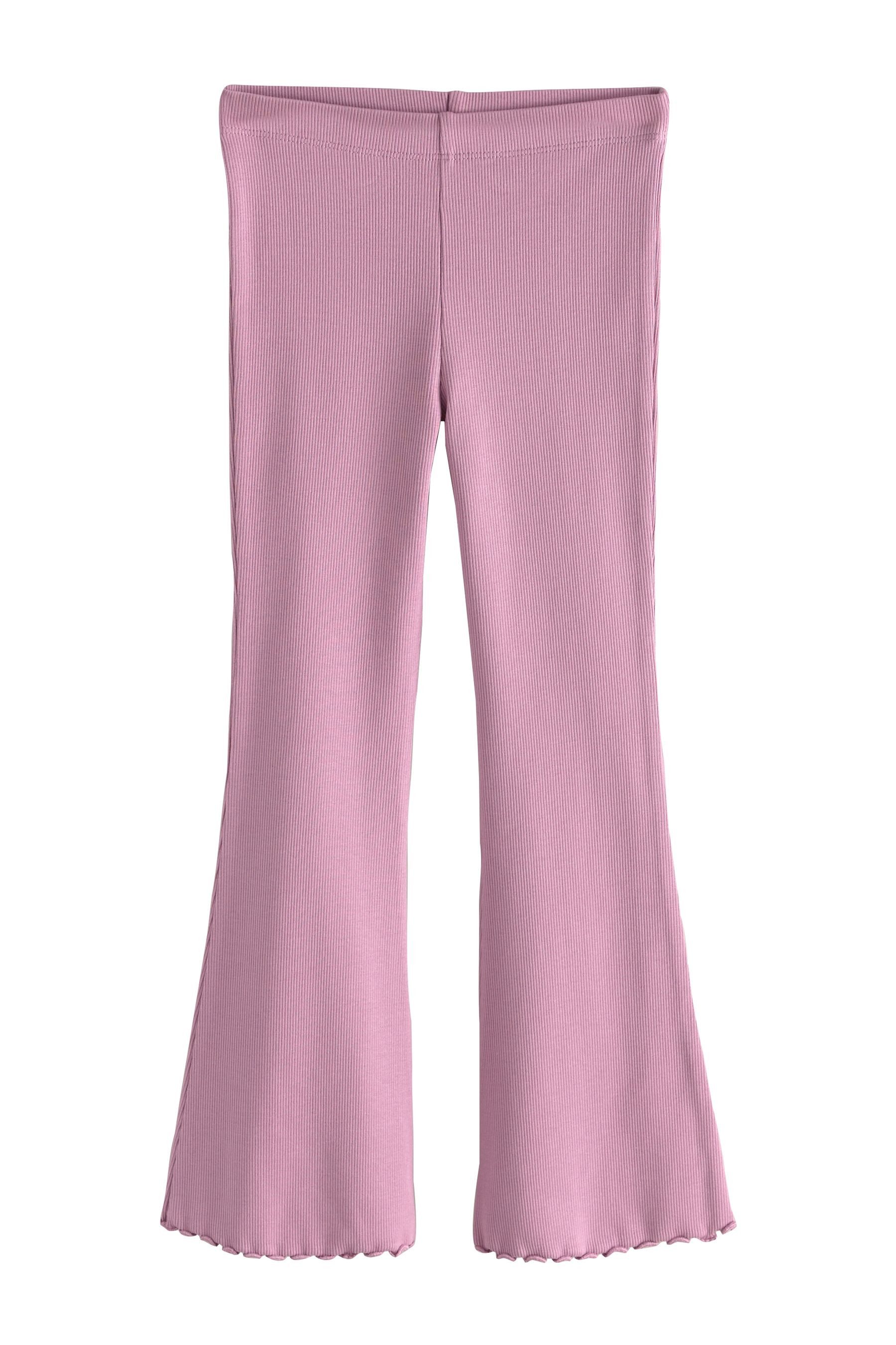 Next Leggings Gerippte Leggings mit ausgestelltem Bein, 4er-Pack (4-tlg) – Bild 5 von 5
