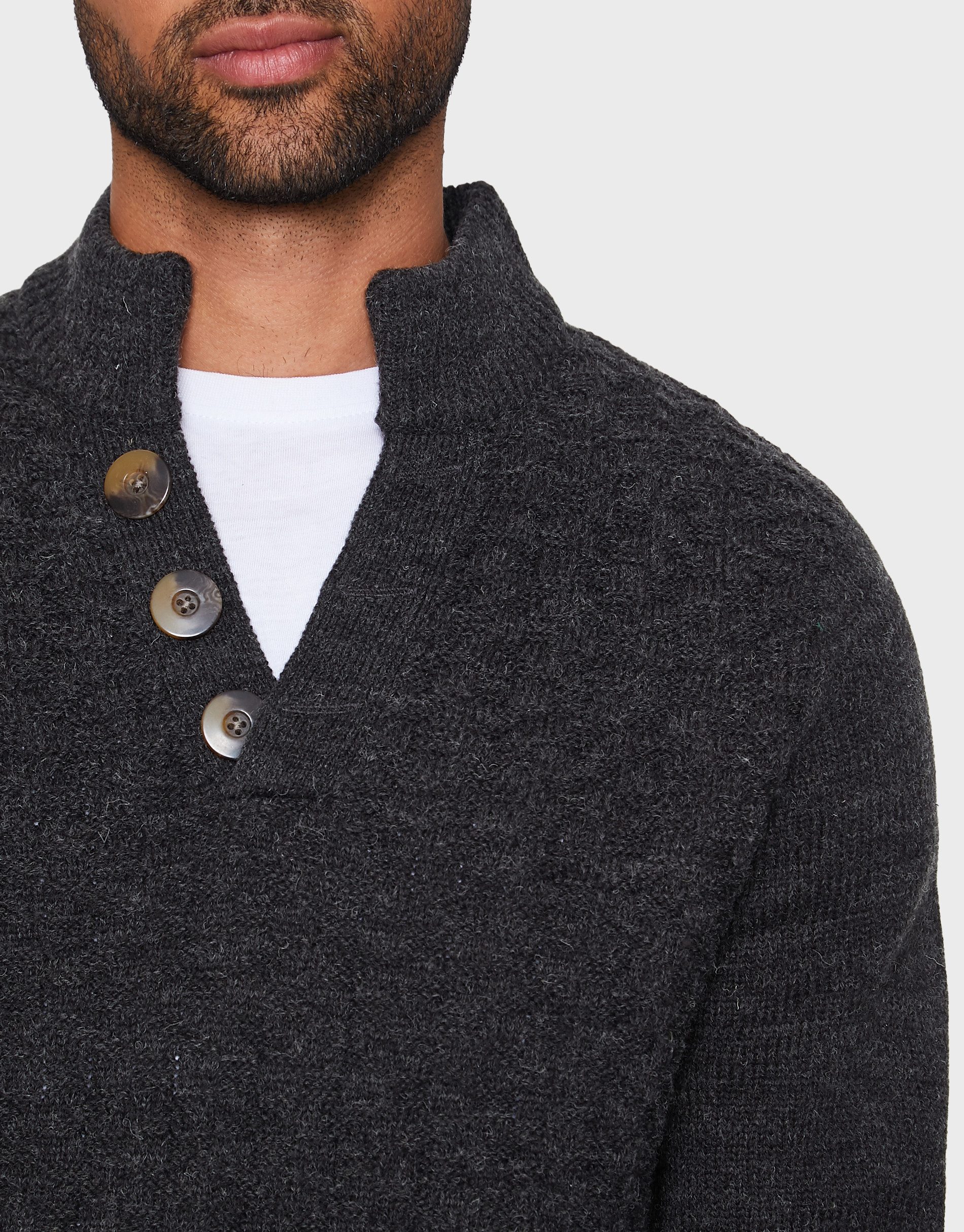 Threadbare Rundhalspullover Kelley (1-tlg) mit V-Ausschnitt