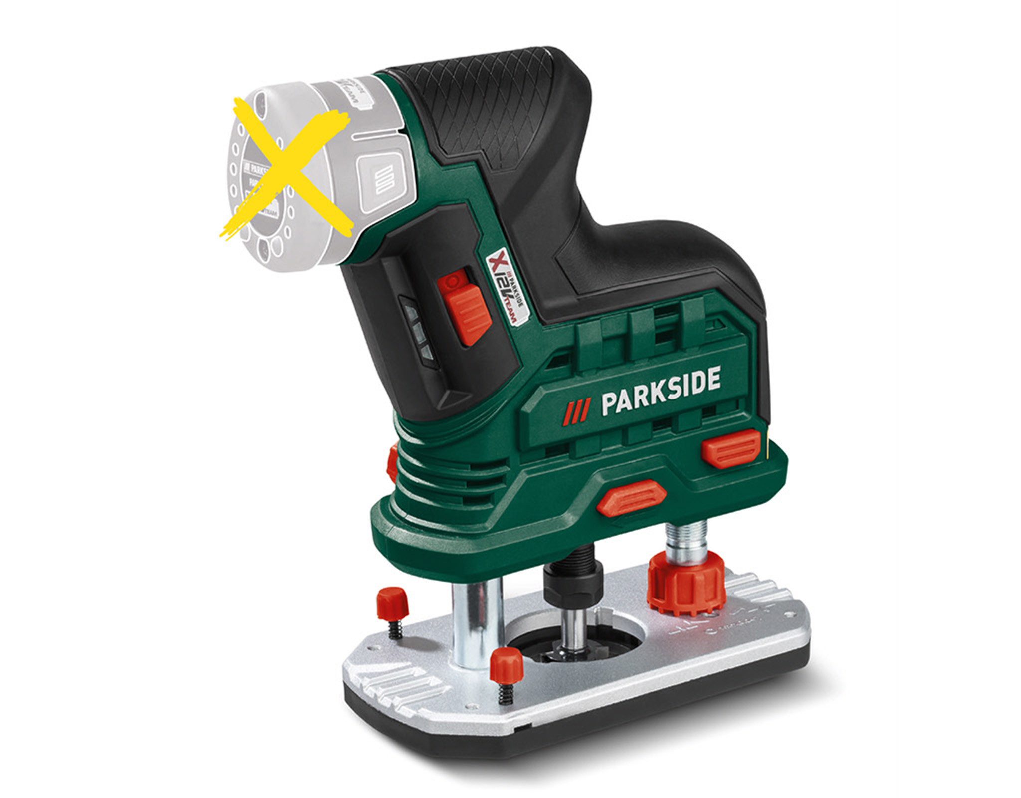 Parkside Fräse Parkside Akku-Oberfräse Fräse POFA 12 A2 o. Akku/Ladegerät 1 günstig online kaufen