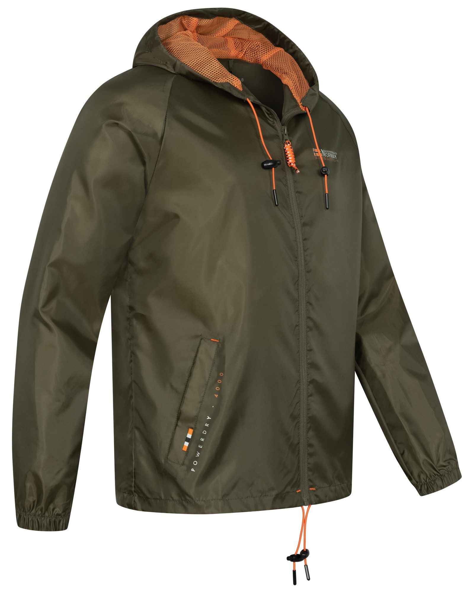 Geographical Norway Regenjacke Herren Regen Jacke Outdoor Windbreaker Sport Übergangs sehr leicht