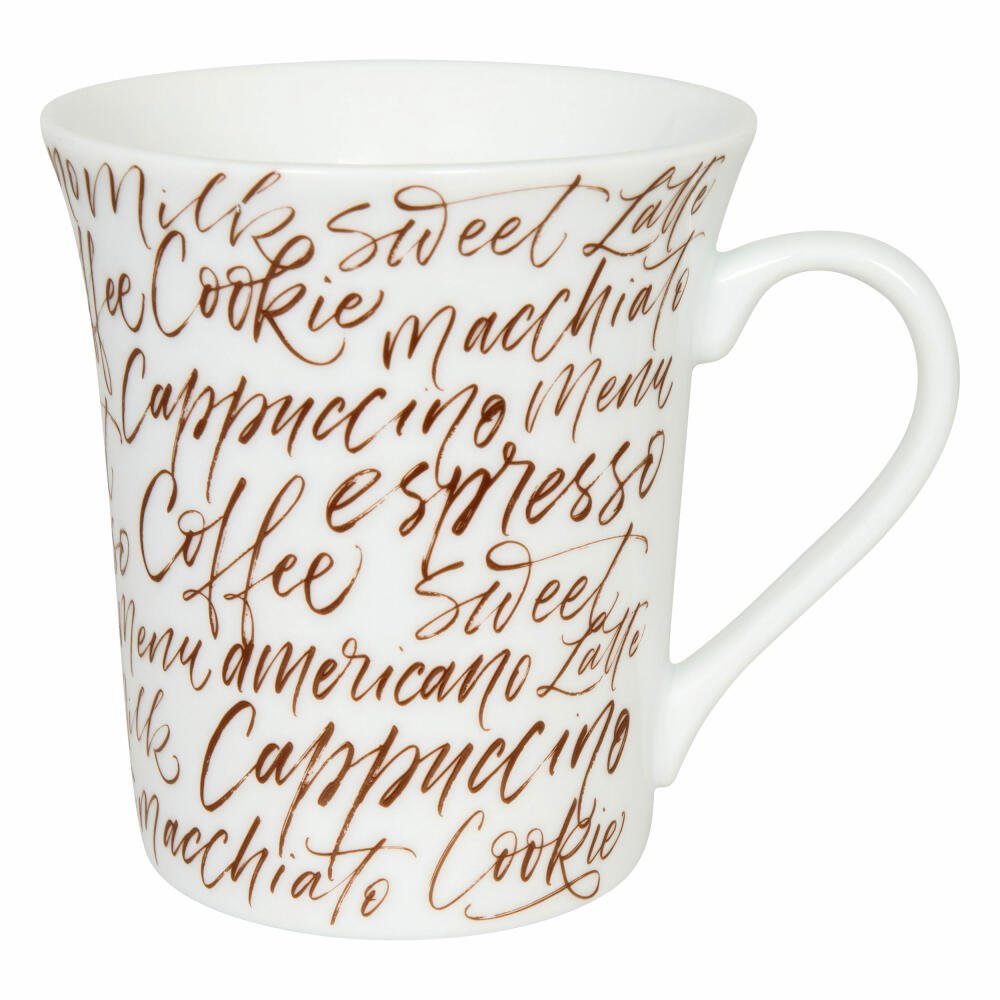 Könitz Becher Coffee Type, 410 ml, Porzellan