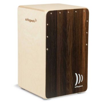 Schlagwerk Cajon CP-408 Dark Oak,mit Tasche und Sitzpad