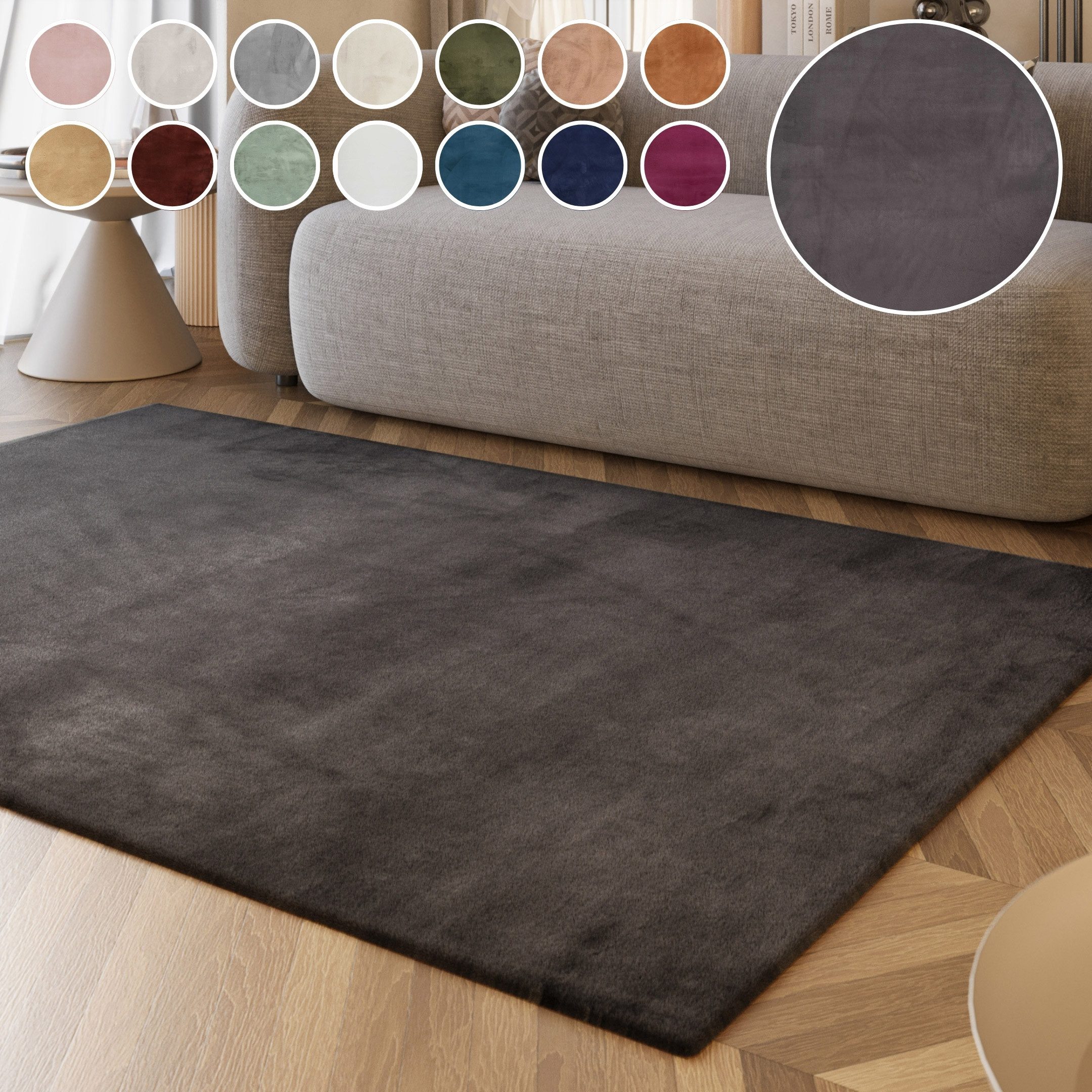 Esprit Hochflor-Teppich Alice ESP-4377, Kunstfell, rechteckig, günstig online kaufen