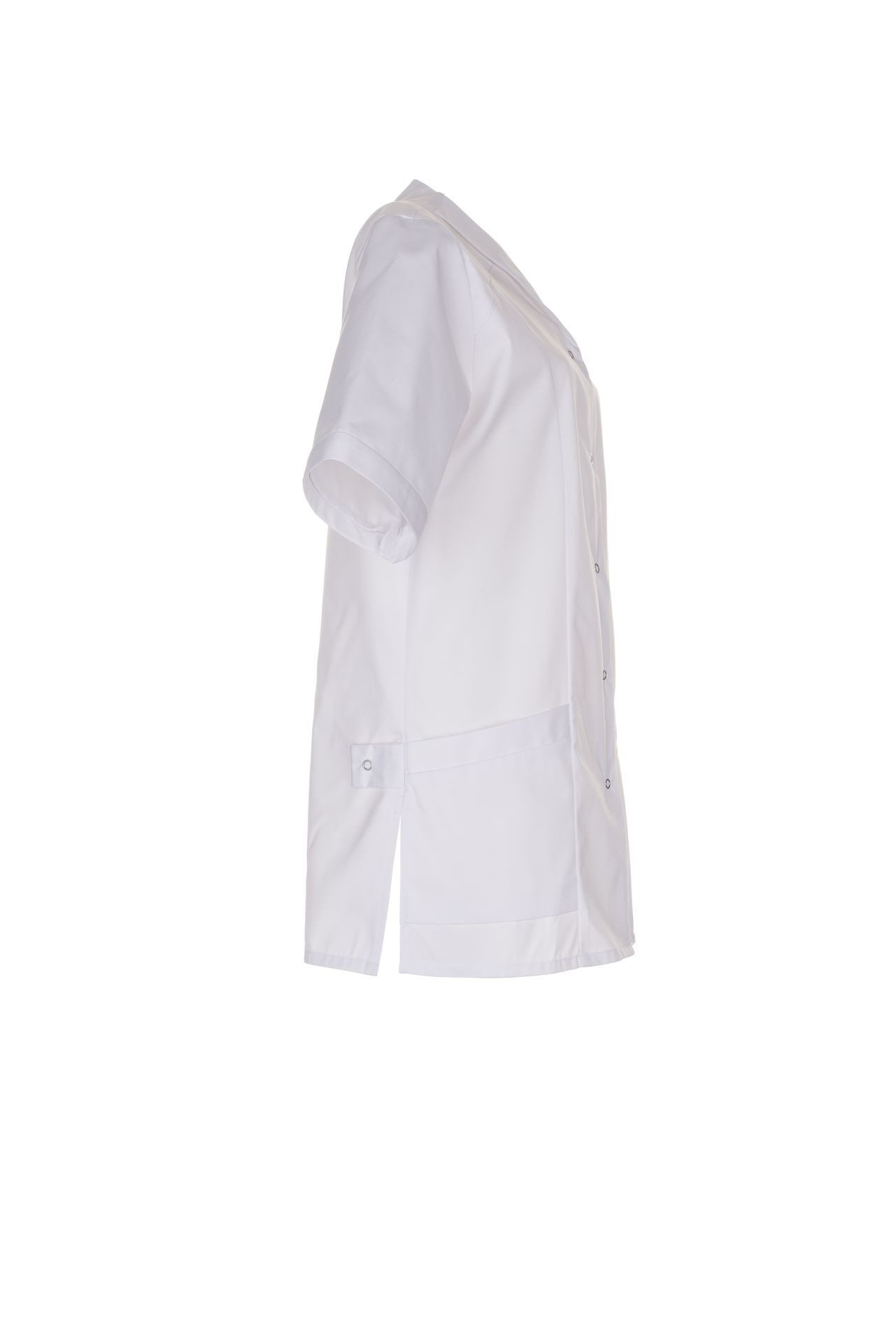 Planam Arbeitsjacke PLANAM Damen Kasack DAMEN Revers Kurzarm Reinweiß – Bild 2 von 4