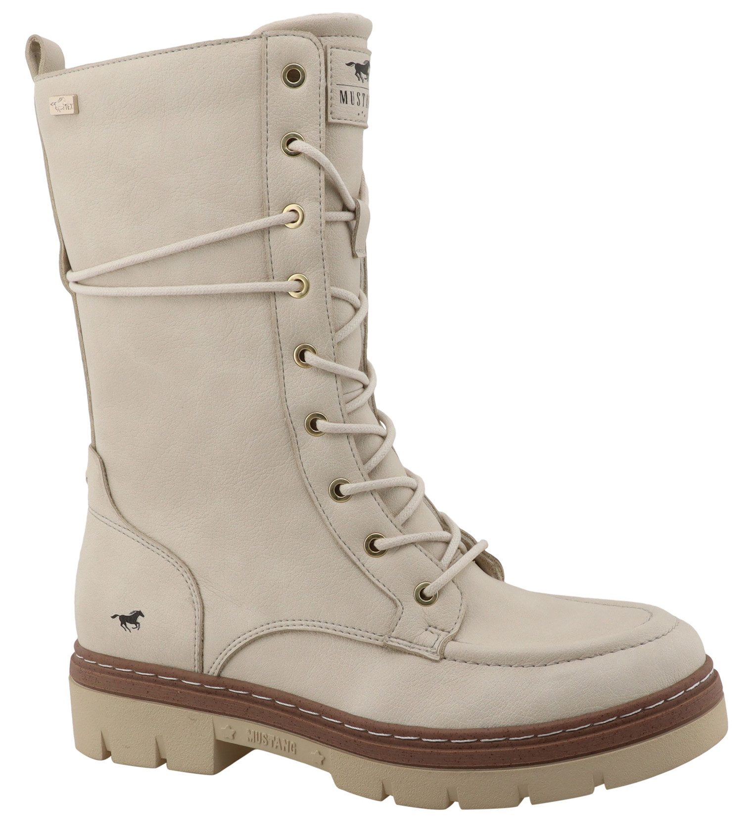 Mustang Shoes 15M0012008 3661 Ivory Stiefel
