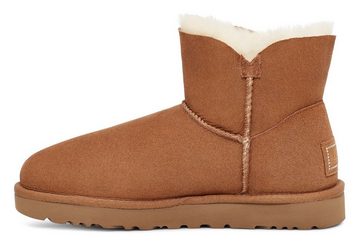 UGG Mini Bailey Button Bling Schlupfboots mit tollem Kristallstein