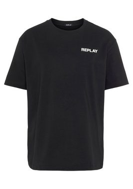 Replay T-Shirt mit Logoschriftzug
