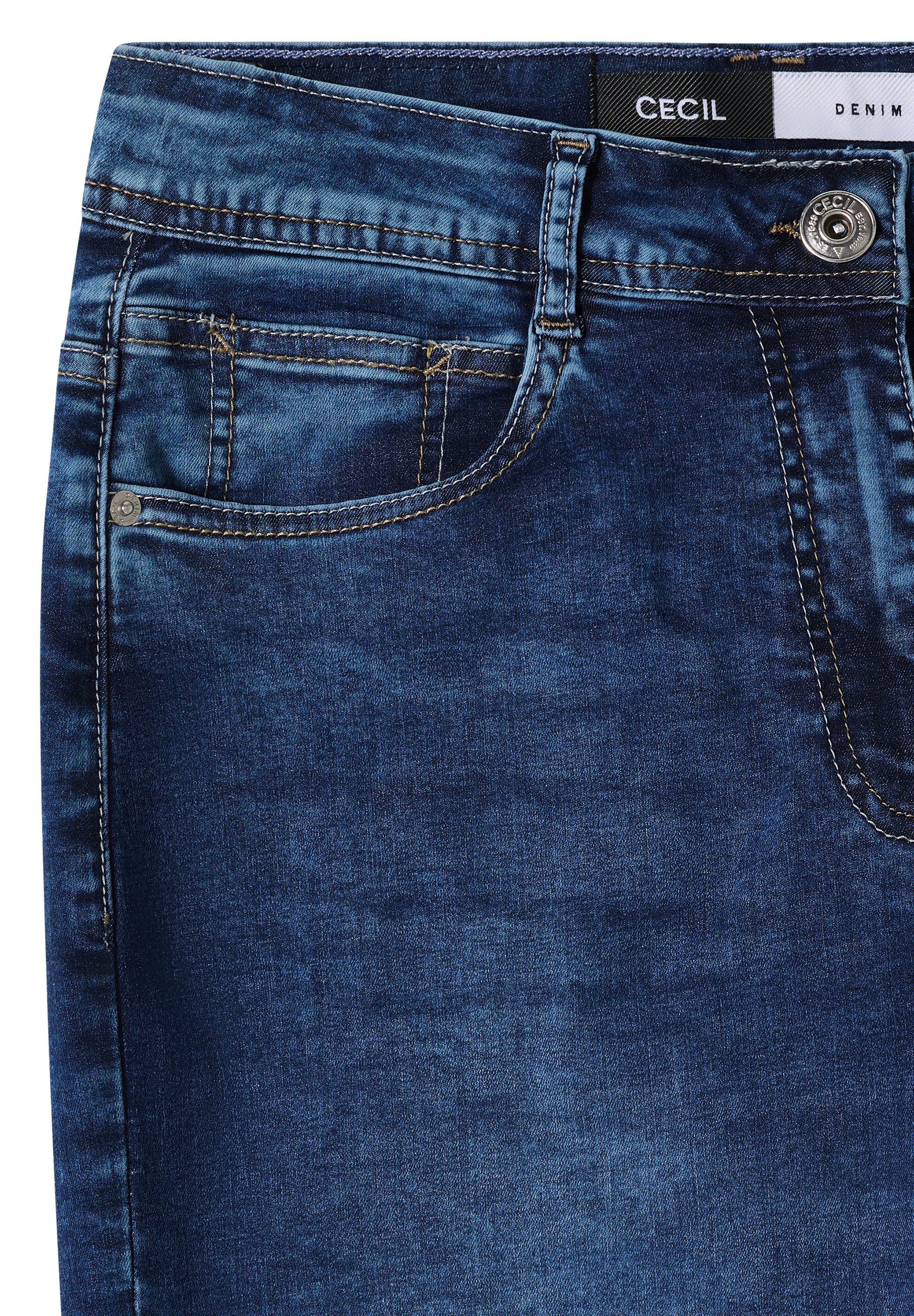 CECIL Loose-fit-Jeans High Waist