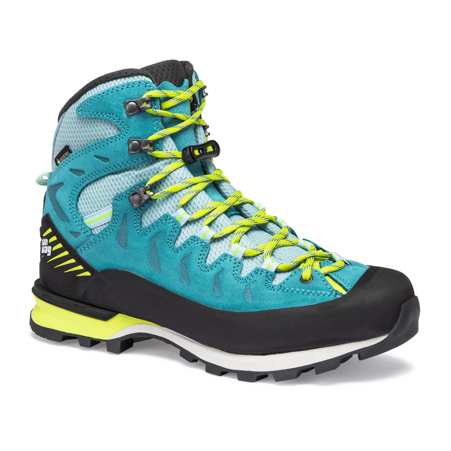 Hanwag Makra Pro Lady GTX - Damen Bergschuh - Icefall/Sulphur Trekkingschuh