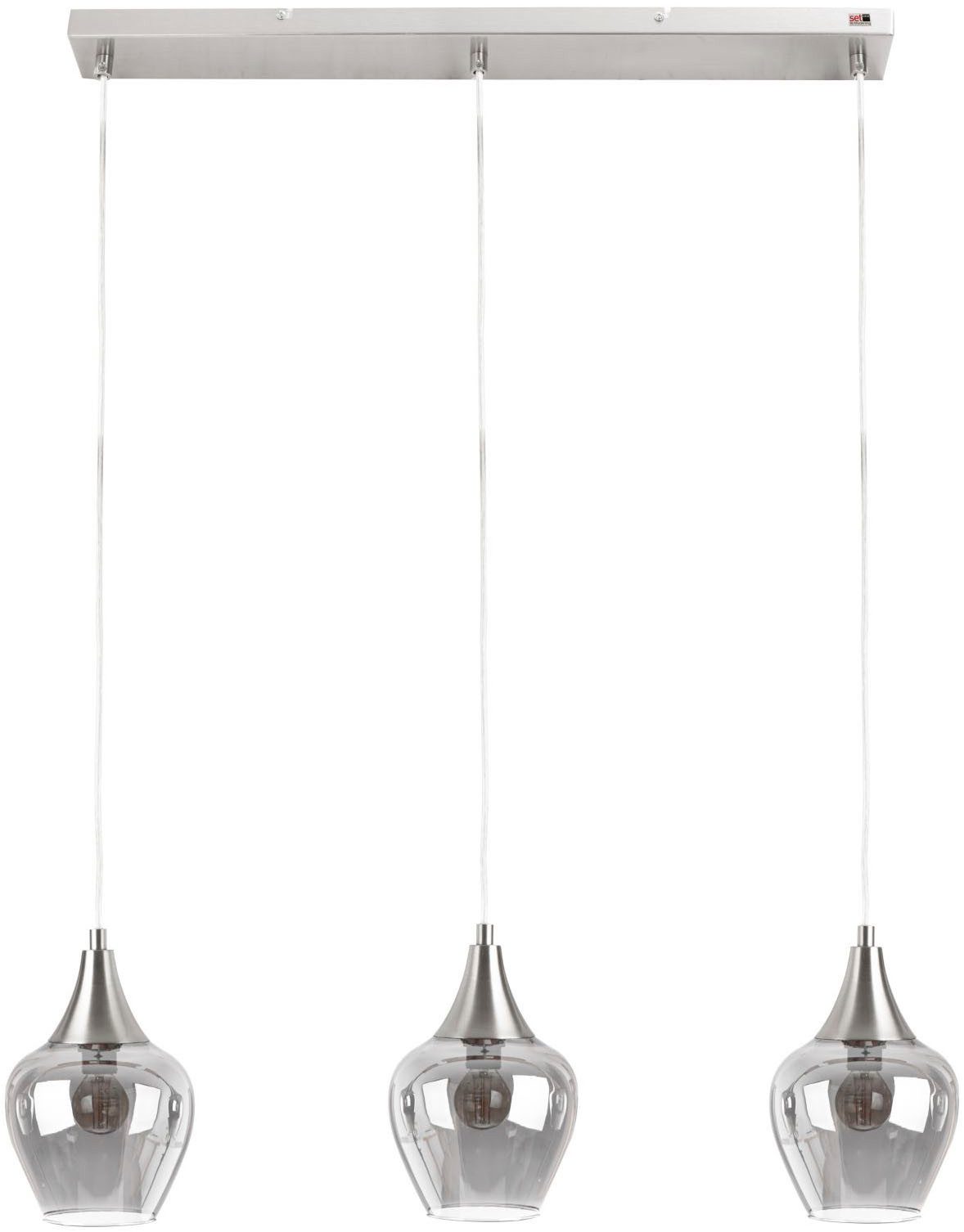 NOWA Hängeleuchte DROP, ohne Leuchtmittel, Hängelampe Esszimmer-Leuchte Esstischleuchte Wohnzimmer