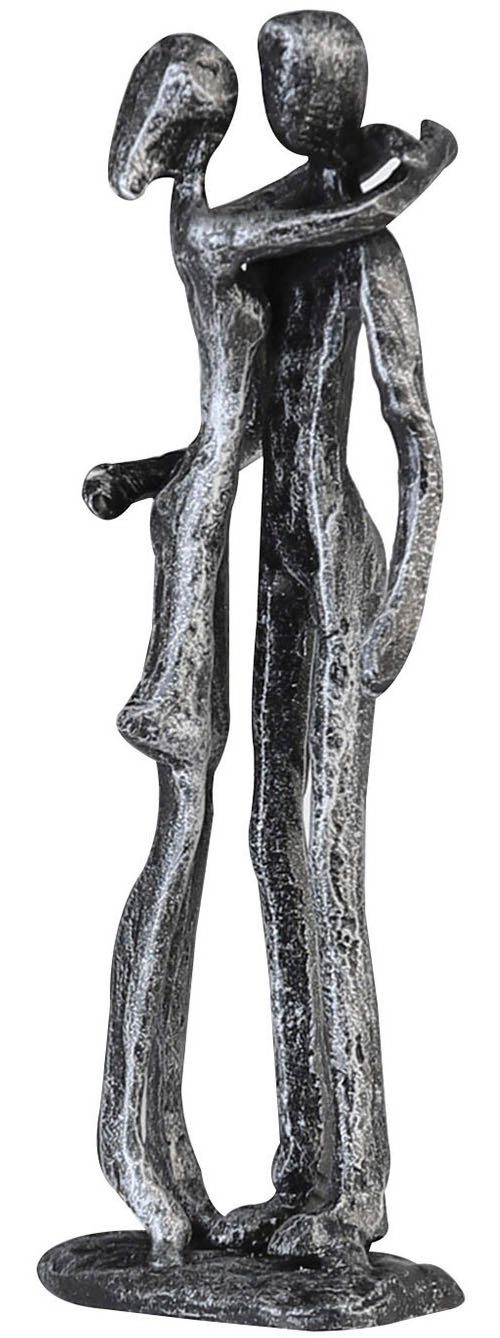 Casablanca by Gilde Dekofigur Skulptur Paar Couple silberfarben H. 18 cm (1 St)