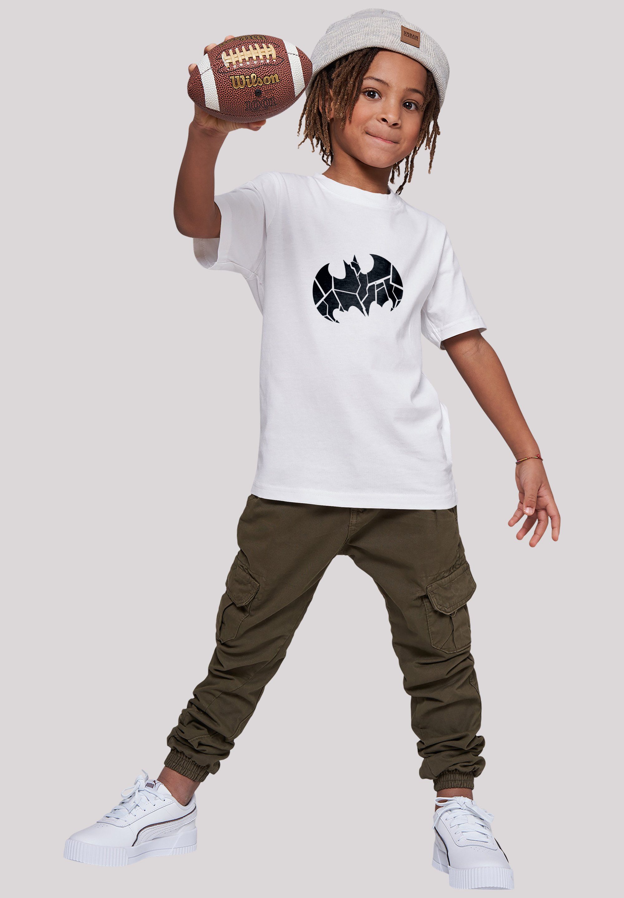 Batman T-Shirt Merch,Jungen,Mädchen,Bedruckt Comics DC Kinder,Premium Unisex F4NT4STIC Logo