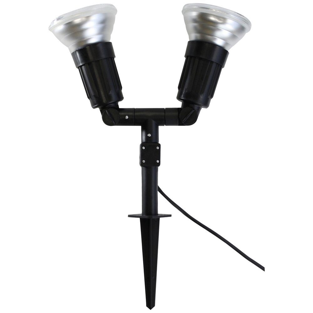 Megatron Gartenleuchte Megatron MT70814 Cappi 2 Gartenleuchte E27 Schwarz