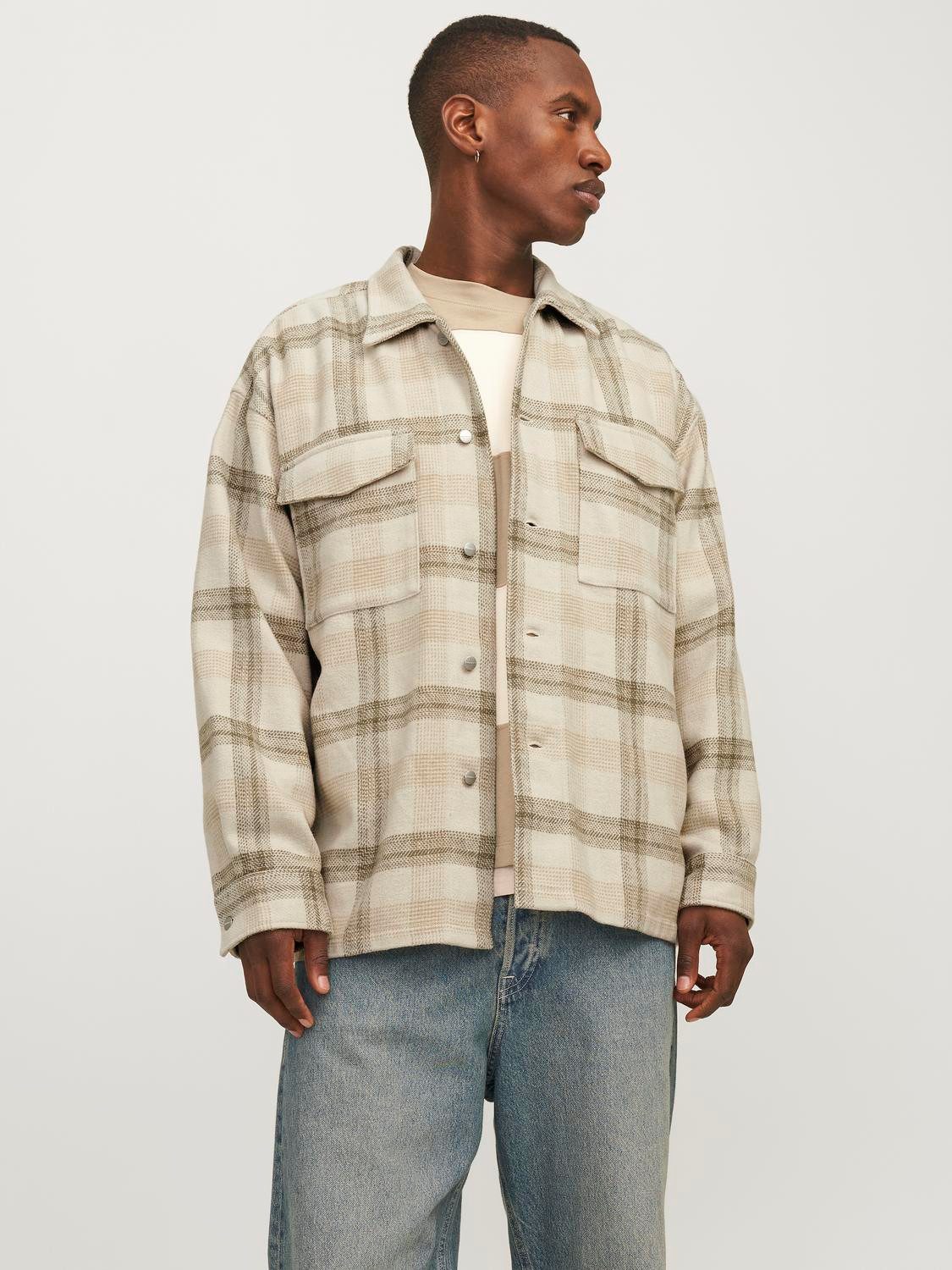 Jack & Jones Langarmhemd JORVESTERBRO CHECK günstig online kaufen