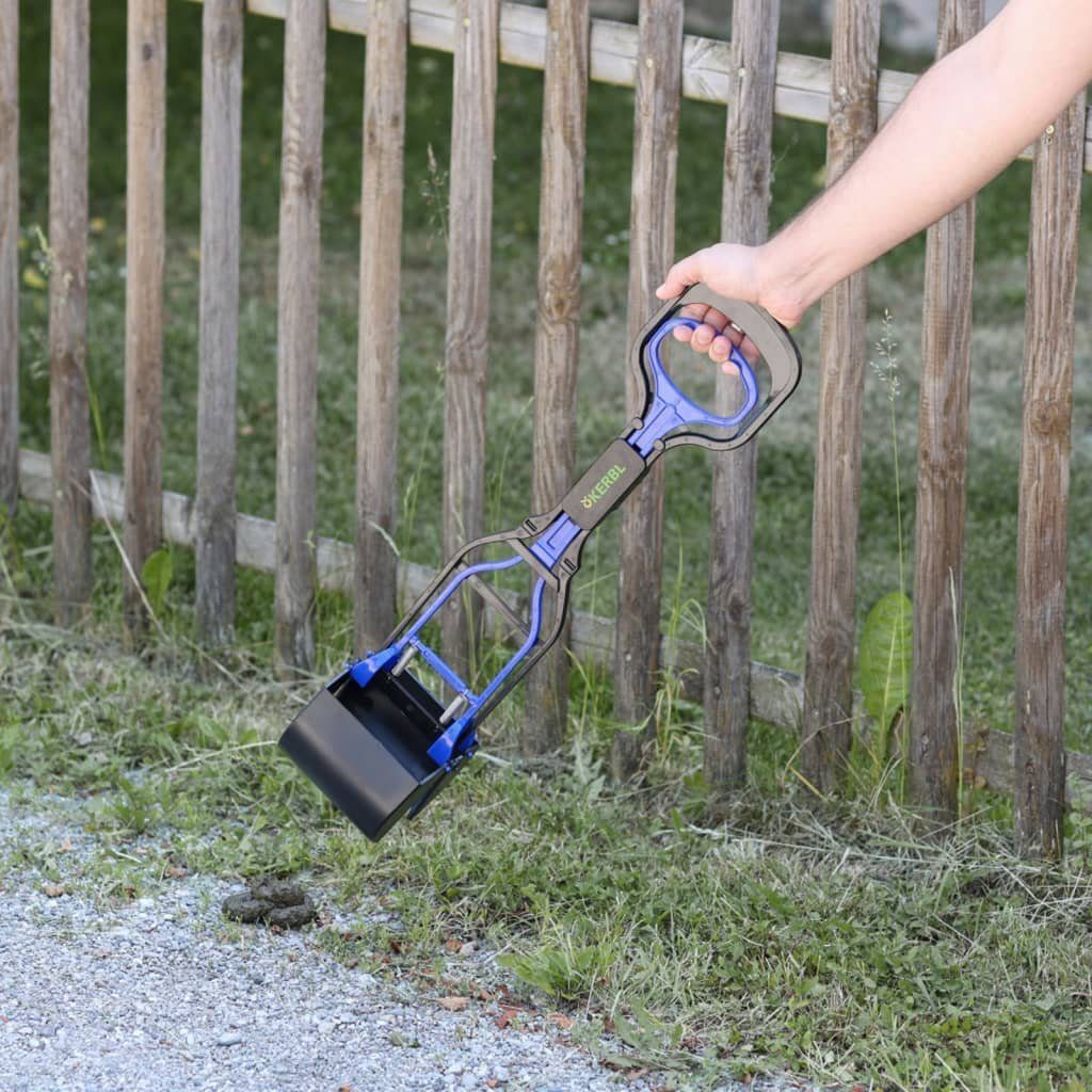 Kerbl Tier-Intelligenzspielzeug Kotgreifer Maxi Clean Up 71x13x14 cm Blau und Schwarz