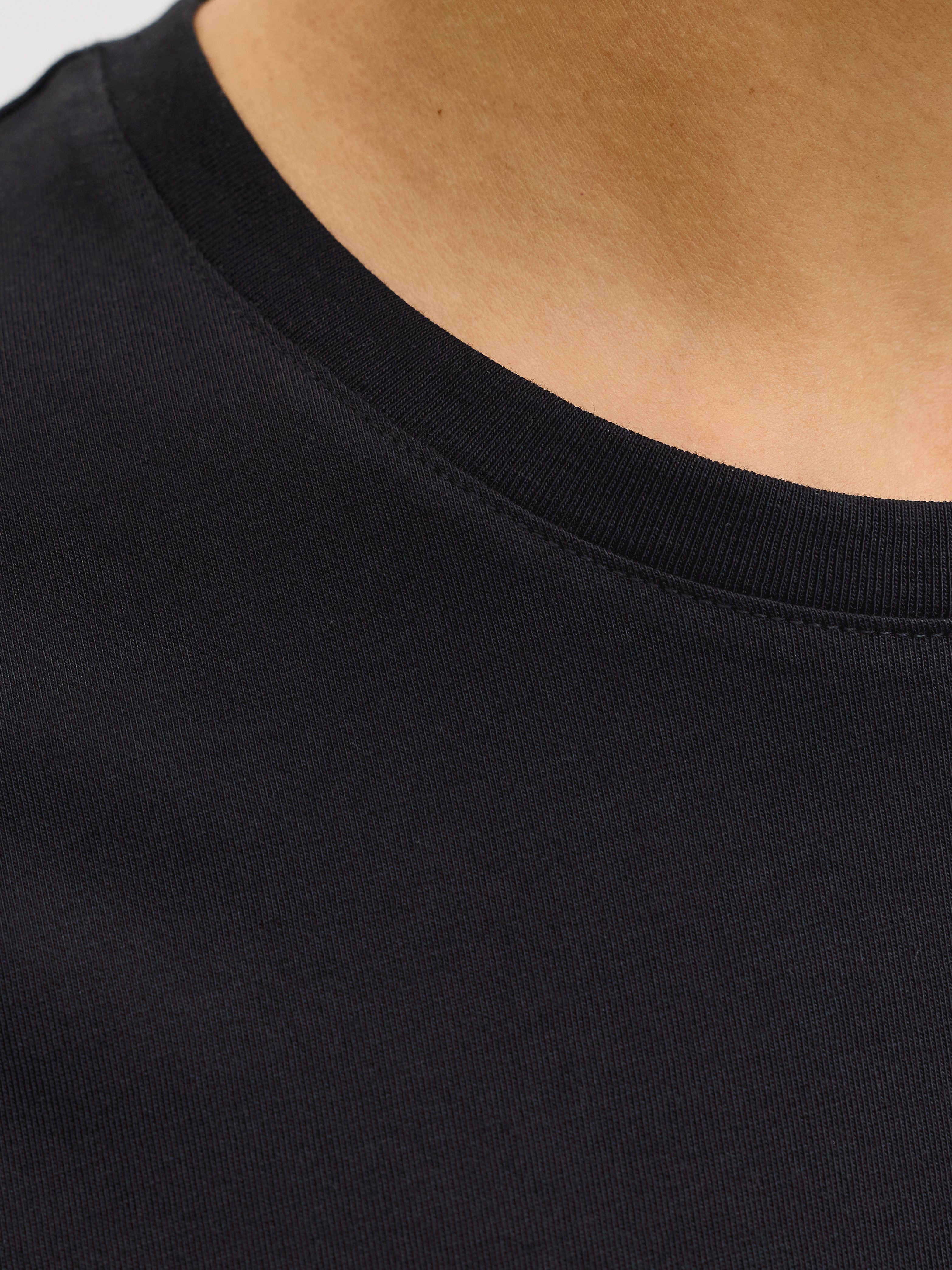 Jack & Jones Rundhalsshirt JJEDOVER DENIM TEE SS O-NECK SN mit Logobranding – Bild 3 von 5