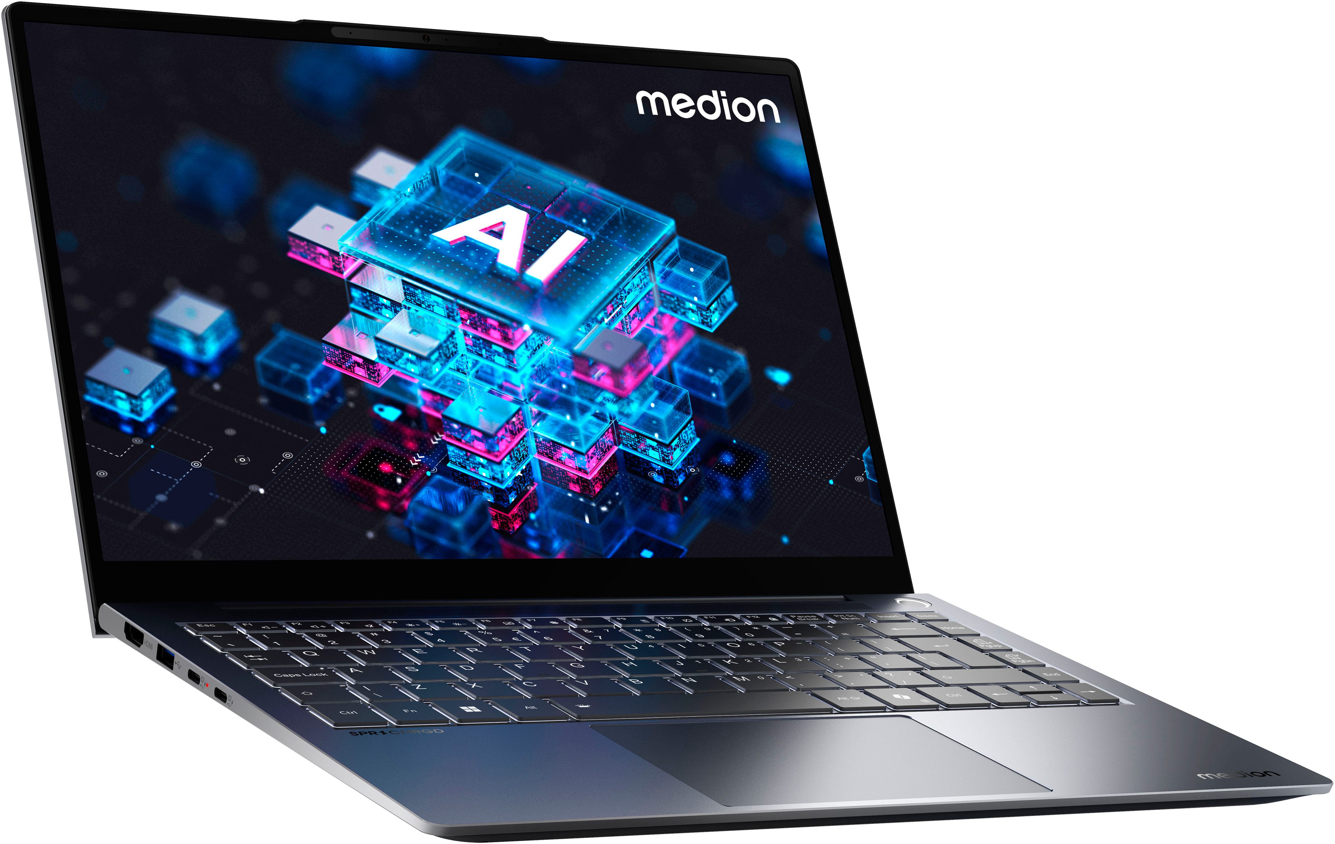 Medion® SPRCHRGD 14 S2 Notebook (35,56 cm/14 Zoll, Intel Core Ultra 5 228V, ARC, 32 GB, 512 GB SSD)
