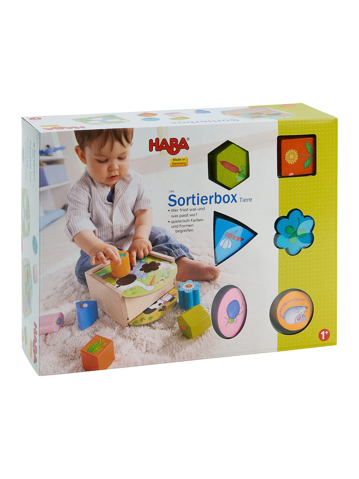 Haba Lernspielzeug Sortierbox Tiere, unisex neutral