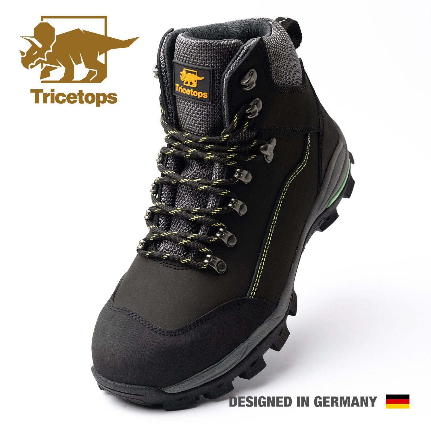 Tricetops Sicherheitsschuhe S3 Рабочая обувь Herren Damen Schutzstiefel Arbeitsschuh