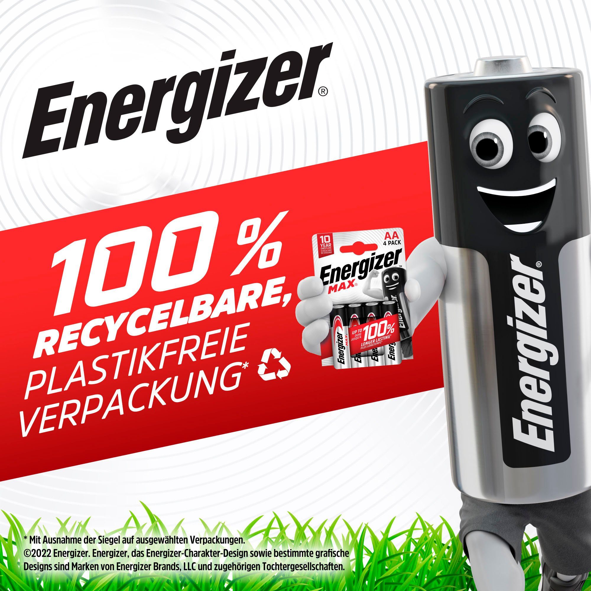 Promotionware Max Energizer (32 Batterie, St) Micro (AAA) LR03 Stück 24+8
