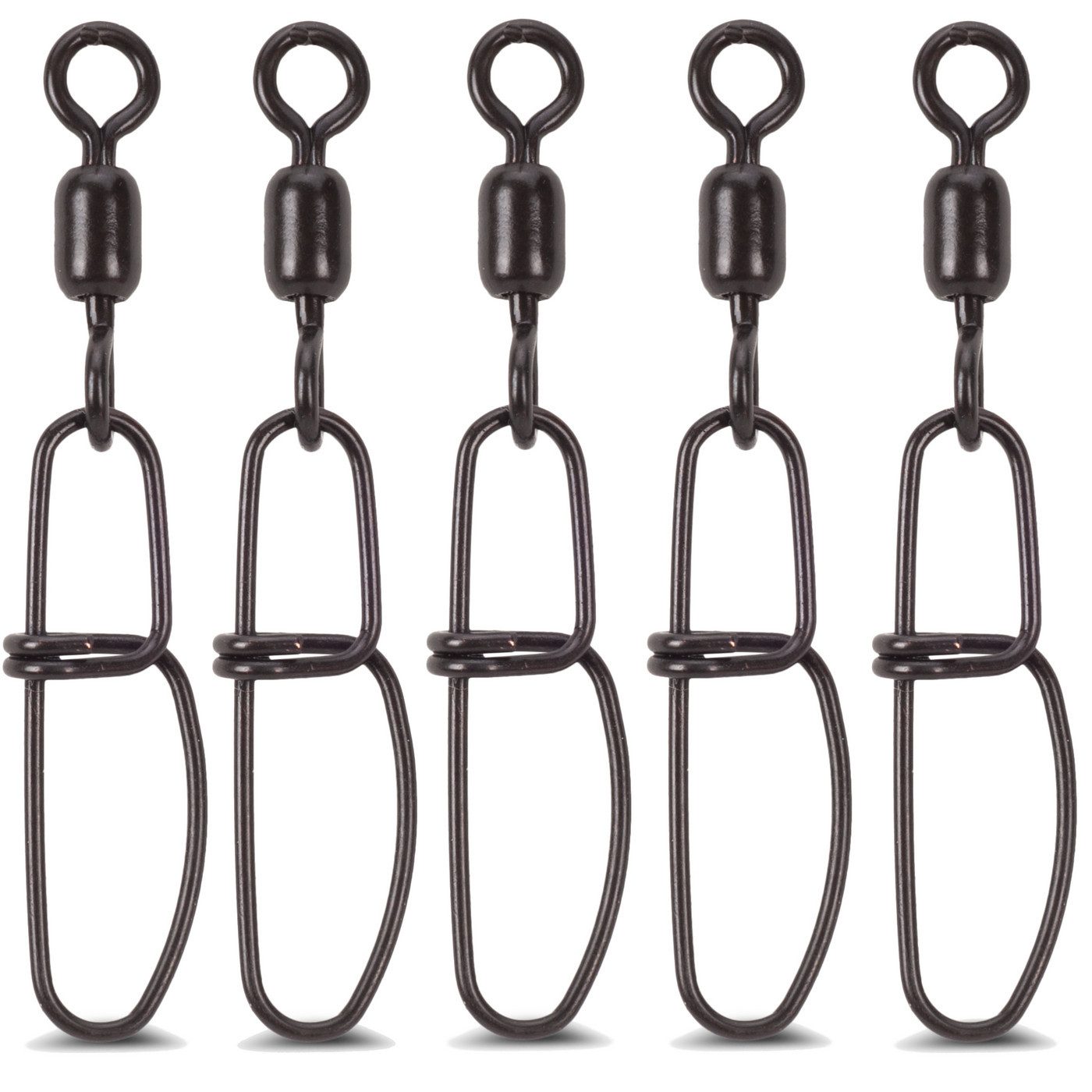 Schnurverbinder Uni Cat Camou Power Cross Lock Swivel - 5 Welswirbel