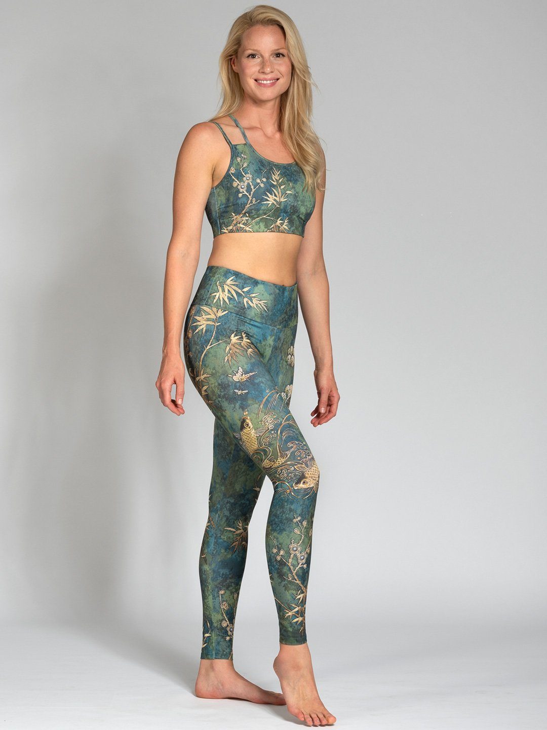 Magadi Leggings Camo aus Komfort-Stretch mit Tasche – Bild 5 von 5