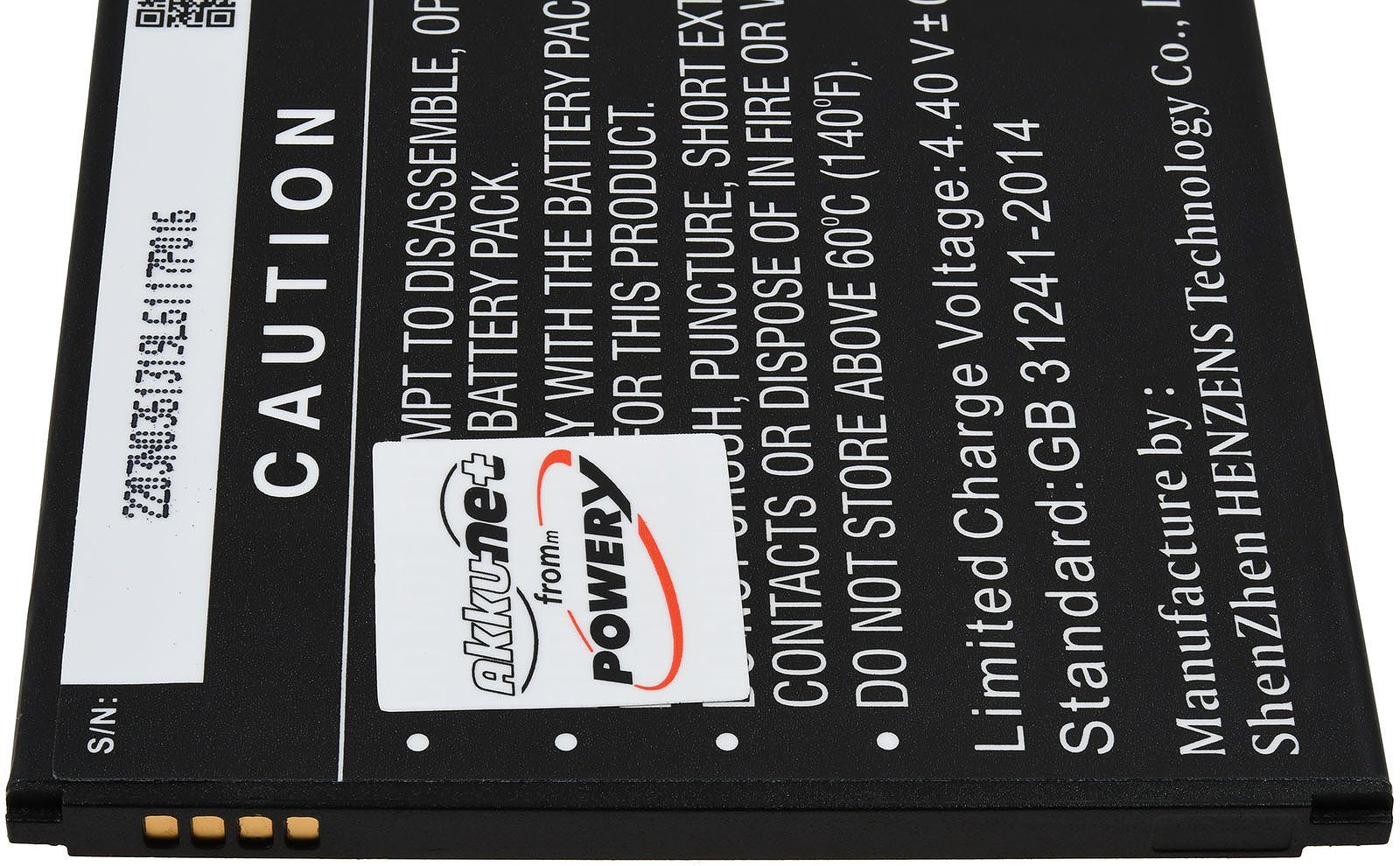 8.0 2020 Tab mAh Galaxy 5200 Laptop-Akku (3.85 3 Powery Active V) Akku für