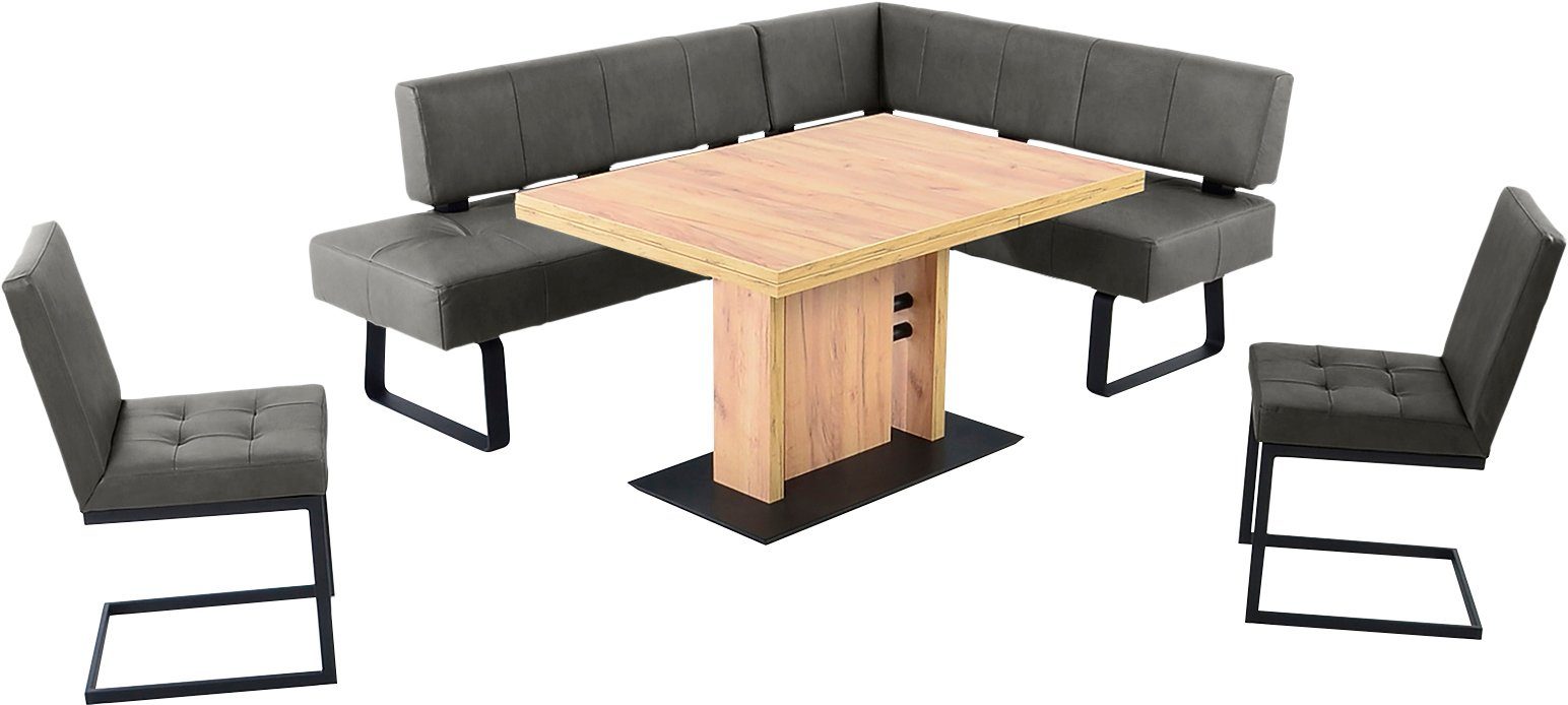 Schenkel Freischwinger, Tisch Spider 2 Essgruppe K+W Breiten, 1 langer 2 II, Wohnen & Komfort (4-tlg), wahweise in