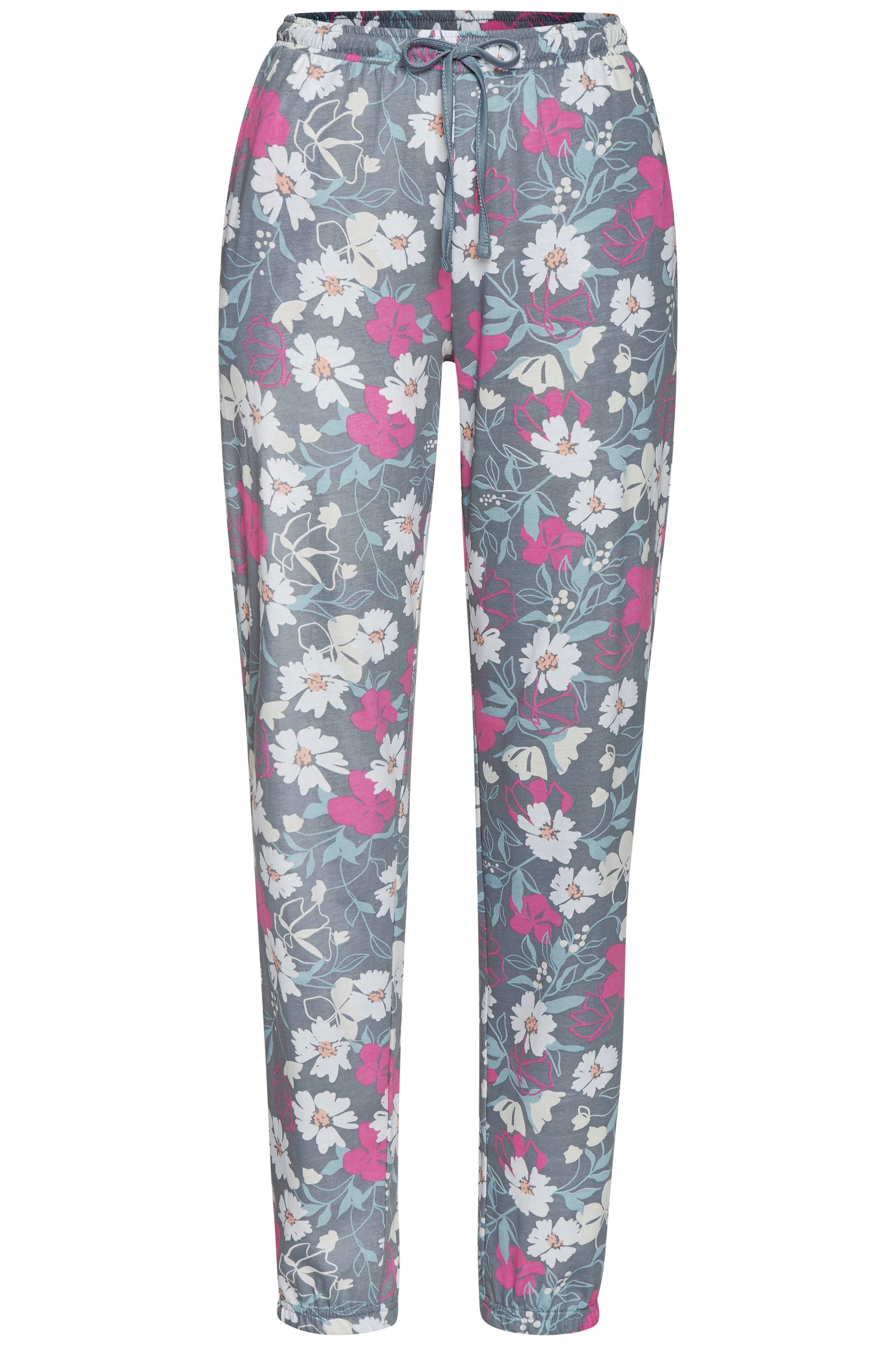 Vivance Dreams Pyjamahose mit schönem Alloverdruck günstig online kaufen