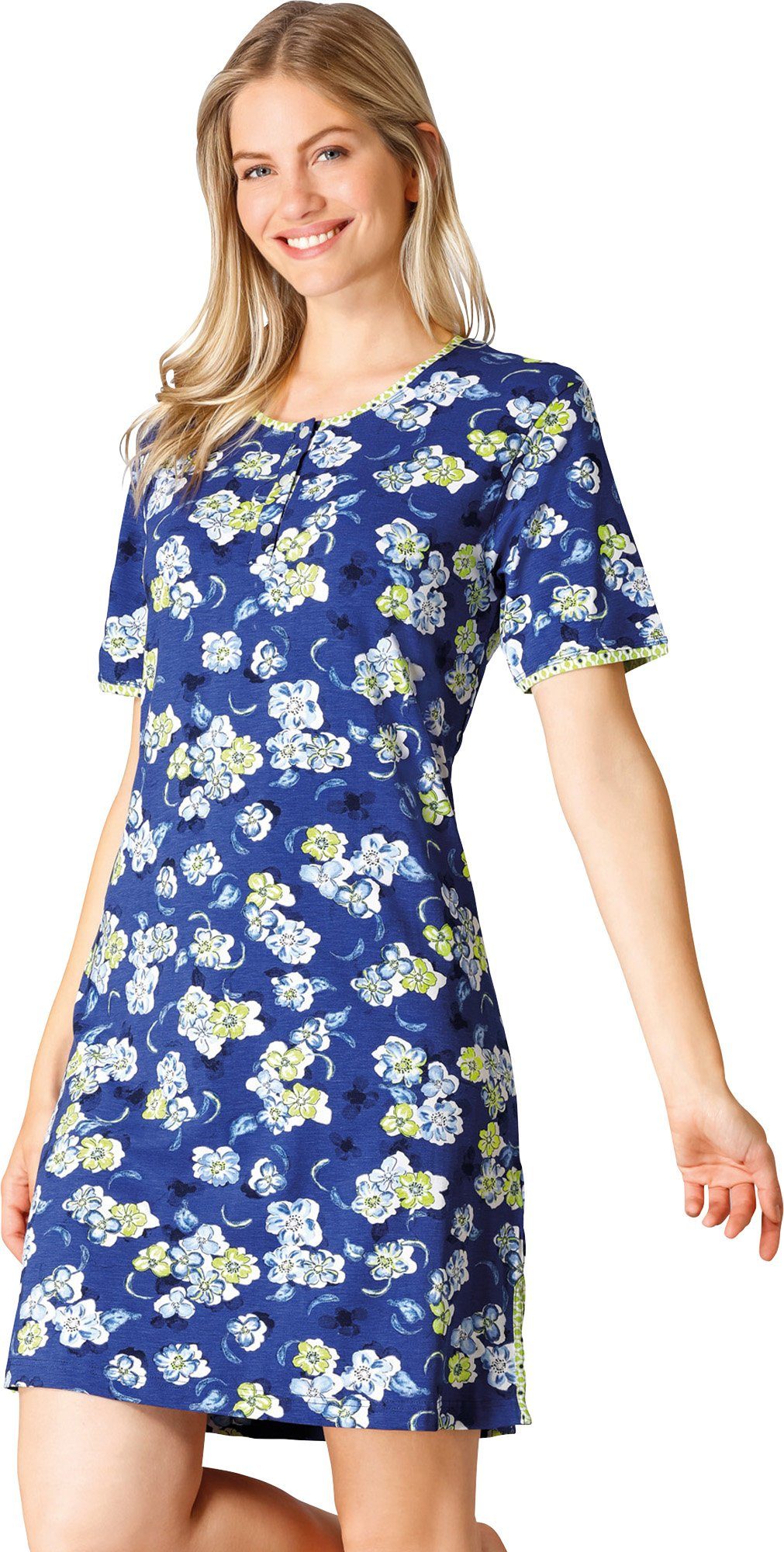 Hajo Nachthemd Damen-Nachthemd Single-Jersey