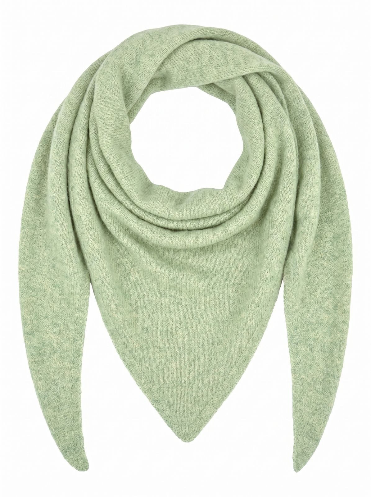 styleBREAKER Dreieckstuch Leichtes Strick Dreieckstuch Woll-Anteil, (1-St)