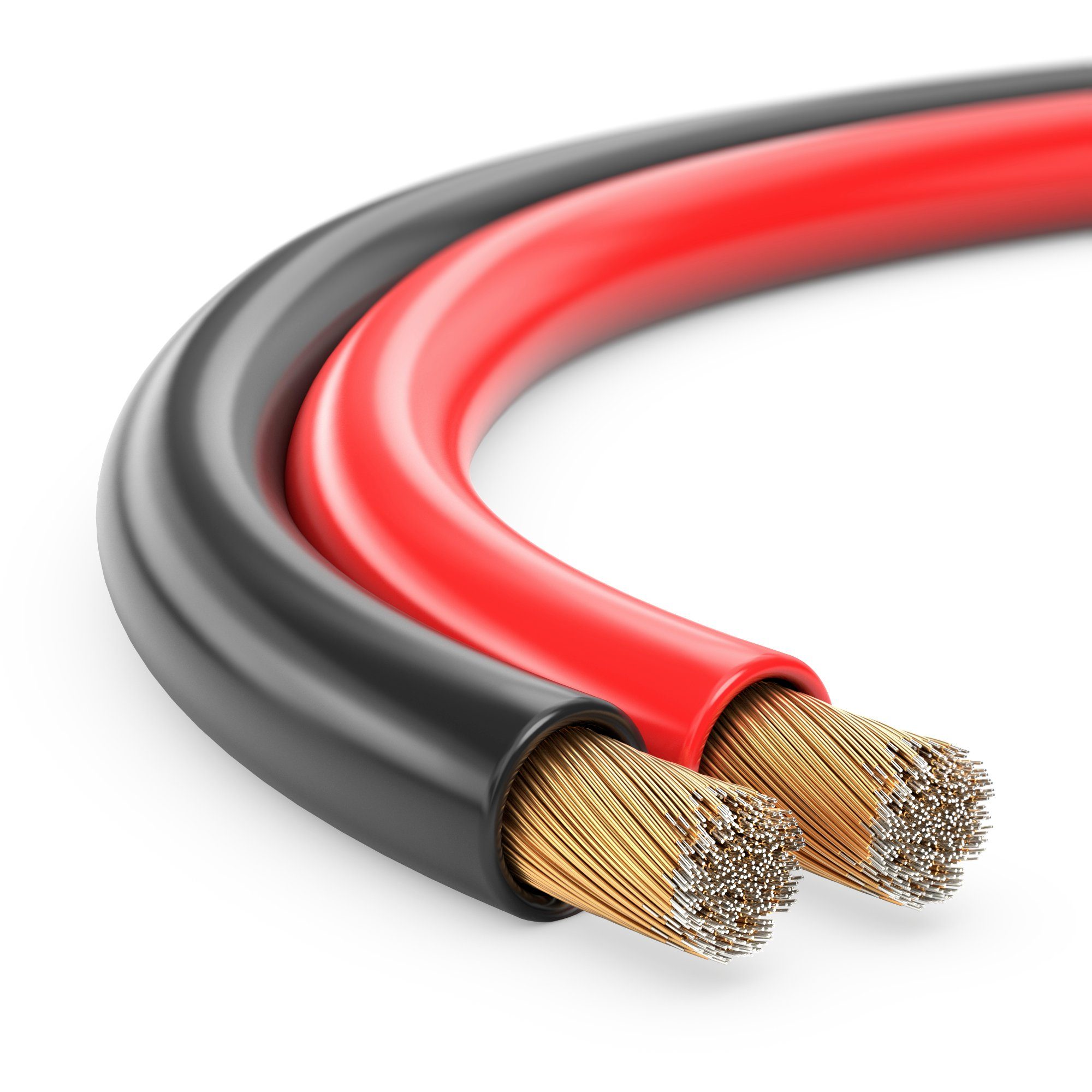 Lautsprecherkabel 2x0,75mm² Lautsprecher Boxen Kabel Audio- & Video-Kabel