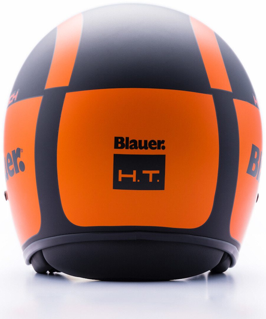 Blauer Motorradhelm Pilot 1.1 G Graphic Jethelm, Integriertes Sonnenvisier