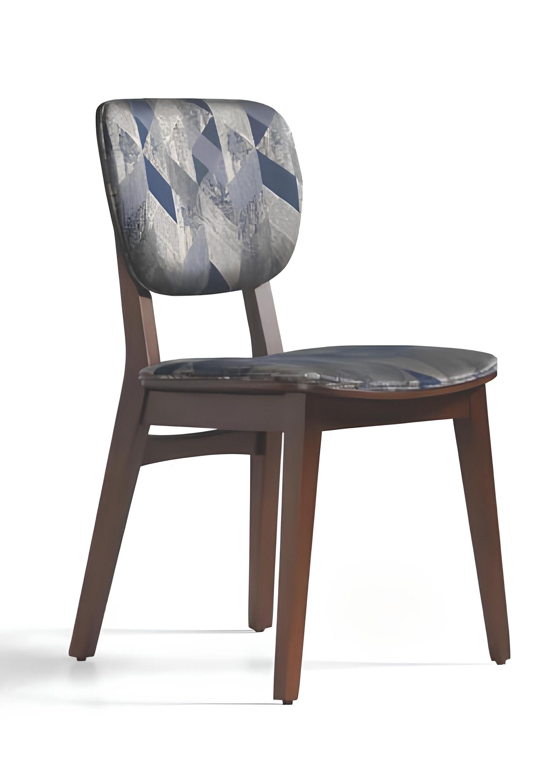 Xlmoebel Esszimmerstuhl Polsterstuhl in modernem Design aus edlem Textil, Hergestellt in Europa