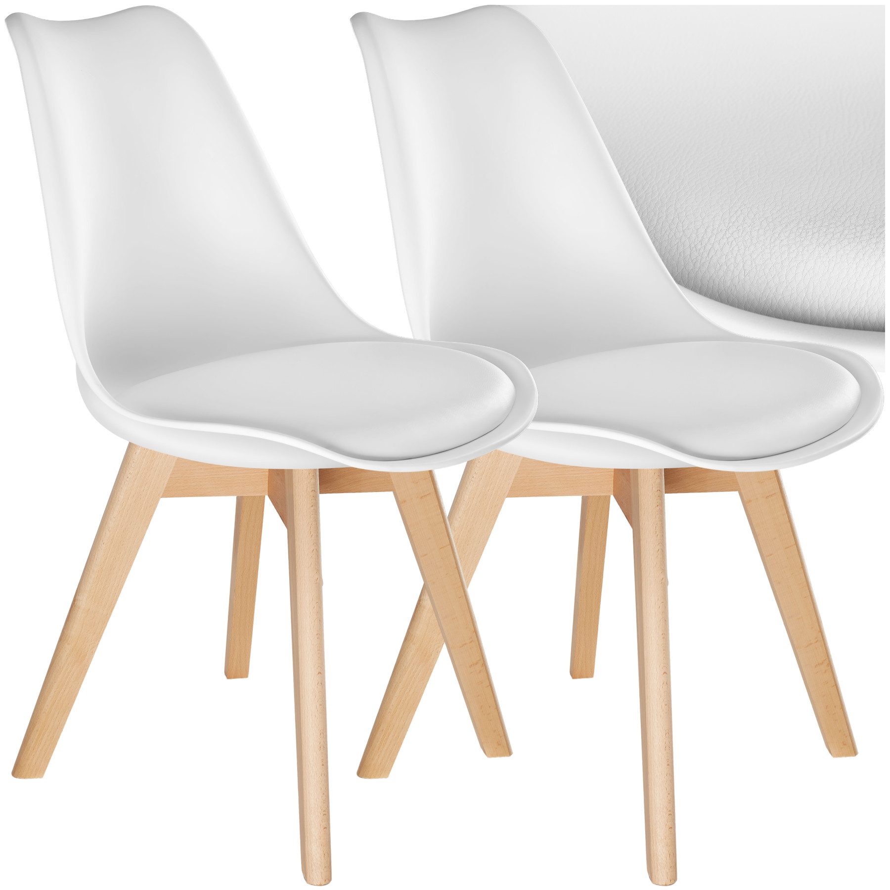 tectake Esszimmerstuhl Set Esszimmerstuhl (Set., 2 günstig online kaufen