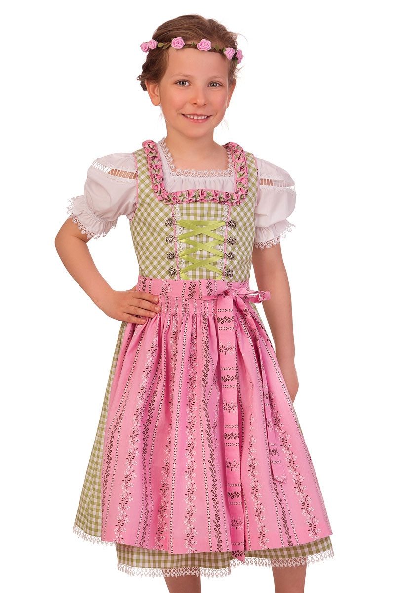 M.Stützle GmbH Dirndl Kinderdirndl 3tlg. - BABSI - apfelgrün