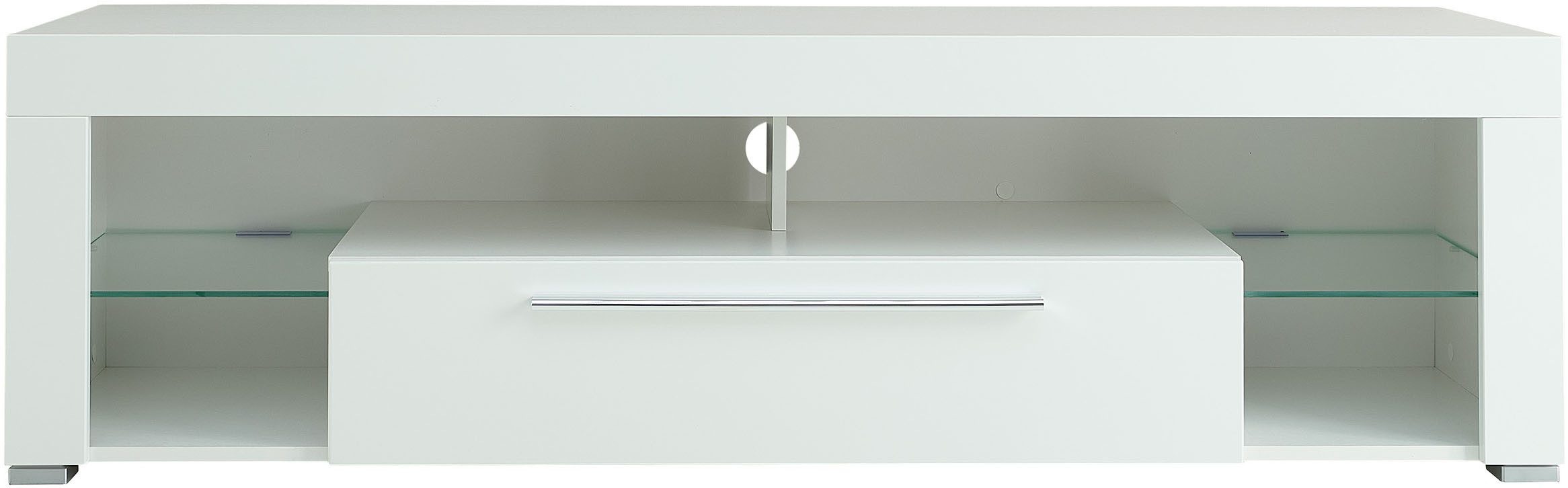 Stolkom Sp.z.o.o. TV-Schrank Goal Oberboden bis 25 kg belastbar, 1 Klappe mit Griff