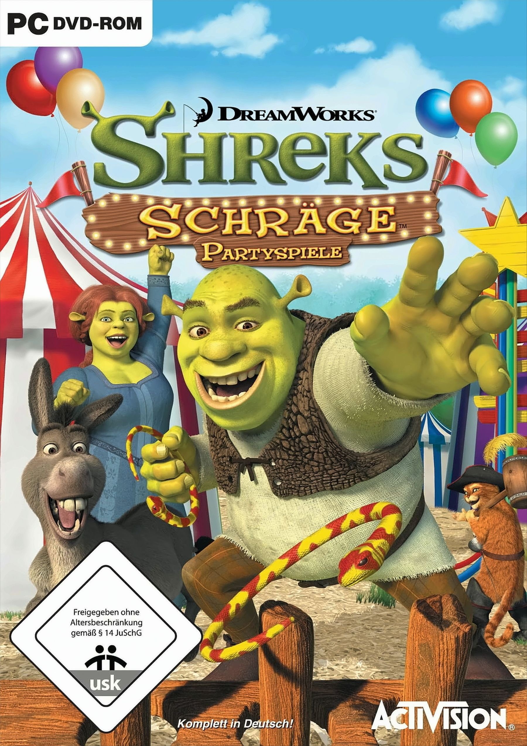 Shreks schräge Partyspiele PC