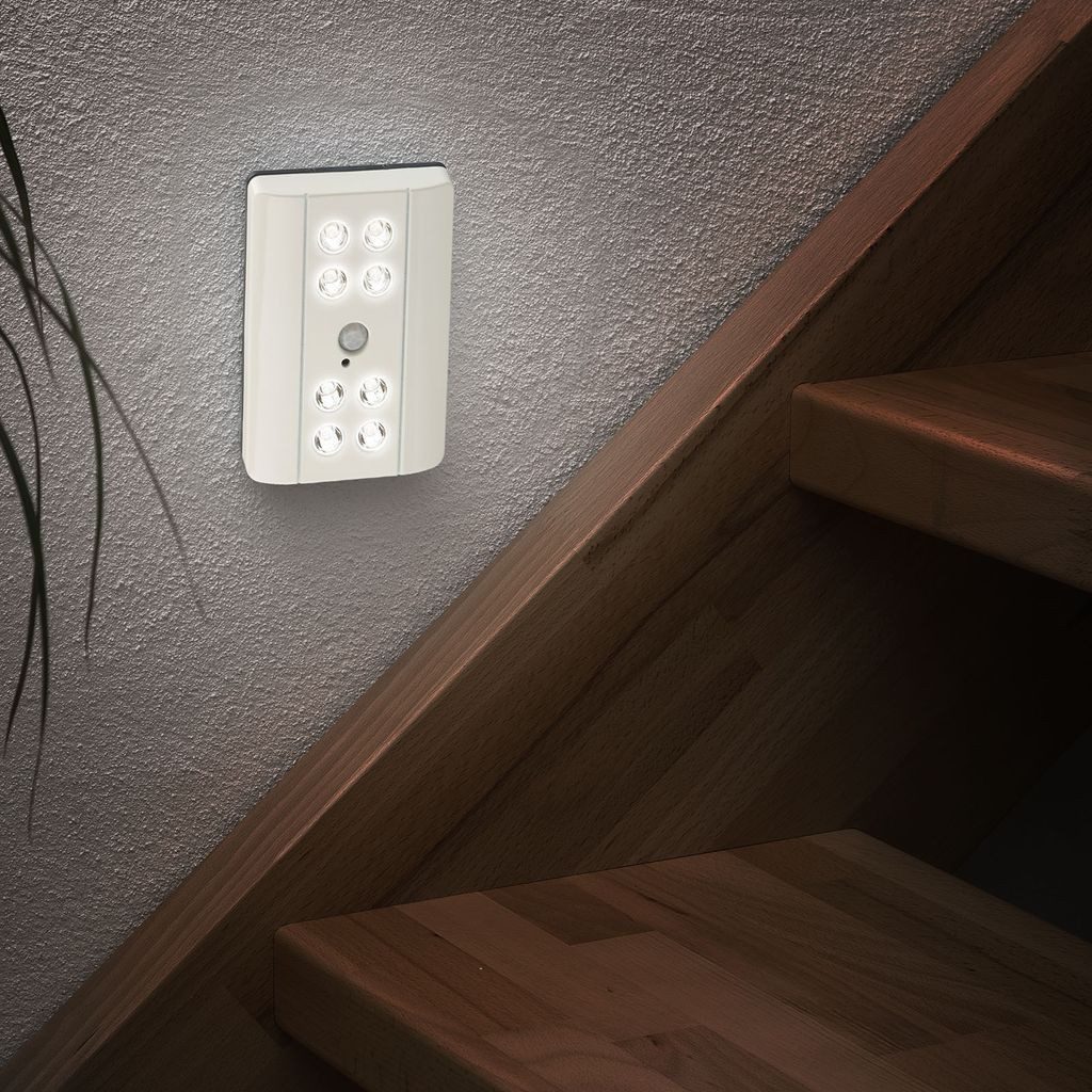 Briloner Leuchten Wandleuchte 2255-086, Leuchtdauer einstellbar, LED fest integriert, 2700K - Extra-Warmweiß