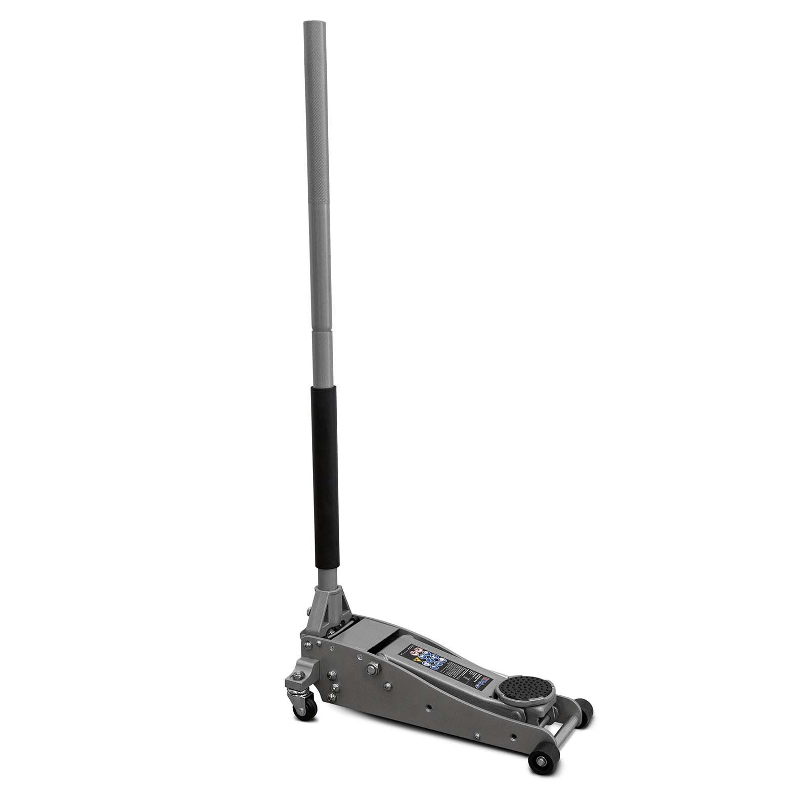 Weber GmbH Rangierwagenheber Extra leichter Wagenheber 1500 kg, max. Hubhöhe: 35 cm, Schnellhebefunktion, leicht, flache Bauweise