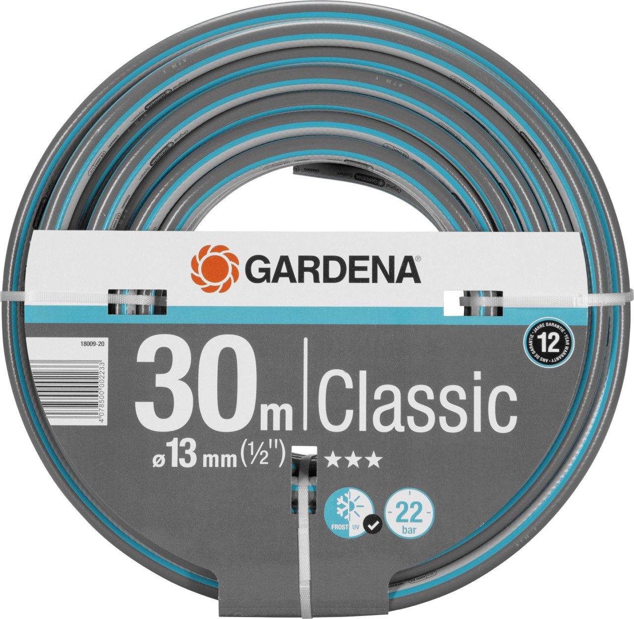 GARDENA Gartenschlauch Gardena Schlauch Classic 30 m 13 mm (1/2)