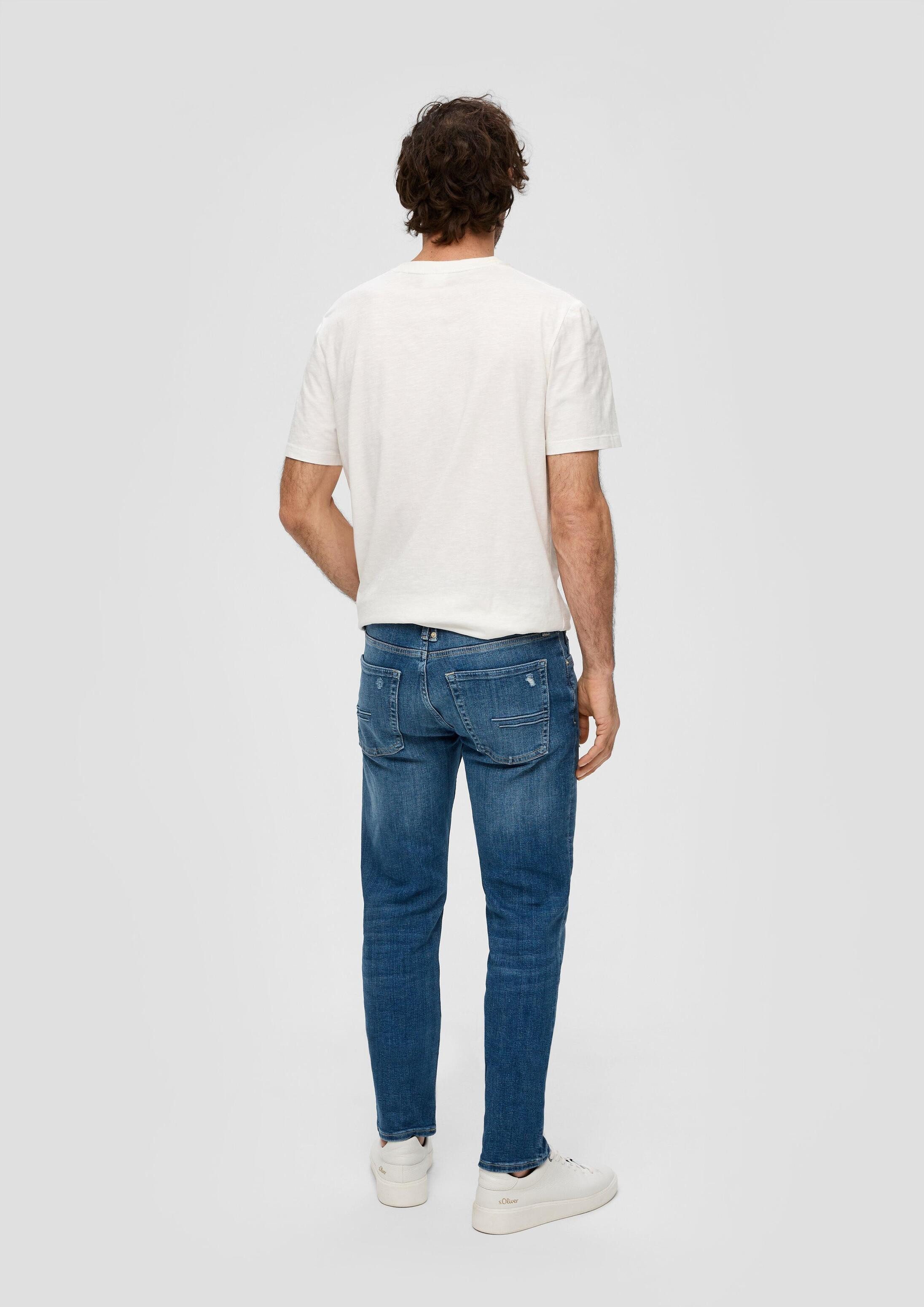 s.Oliver Slim-fit-Jeans Jeans-Hose NELIO Jeans Nelio / Slim Fit / Mid Rise / Slim Leg