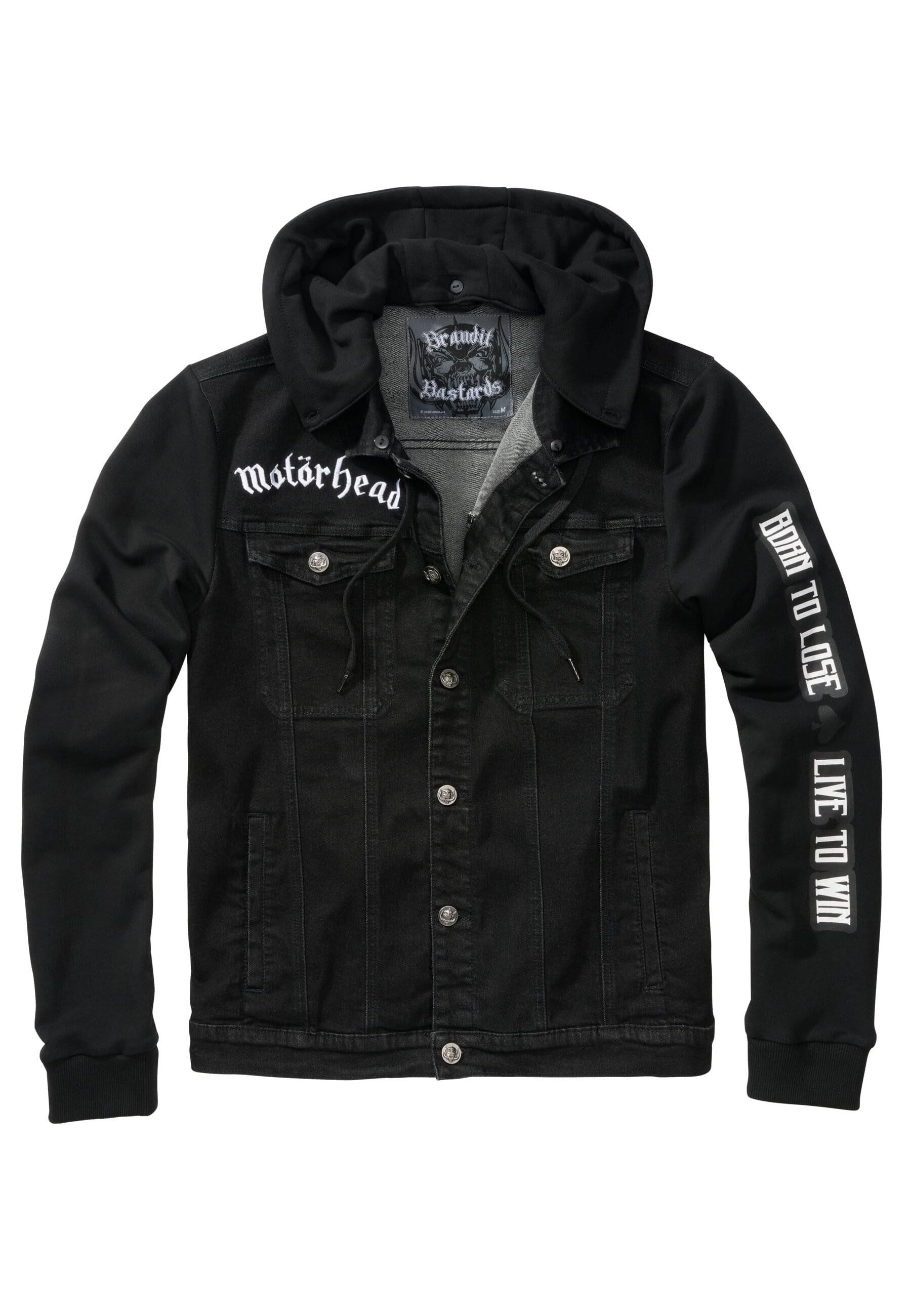 Brandit Jeansjacke Brandit Herren Motörhead Cradock Denimjacket (1-St)
