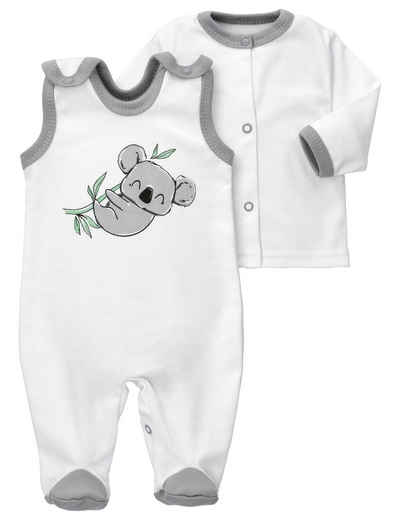 Baby Sweets Strampler, Jäckchen & Mütze Set Baby Koala (Set, 1-tlg., 2 Teile)