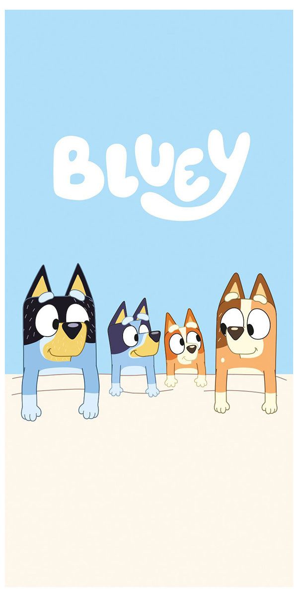 Disney Strandtücher Bluey, Frottee (Badetuch, 1-St) günstig online kaufen