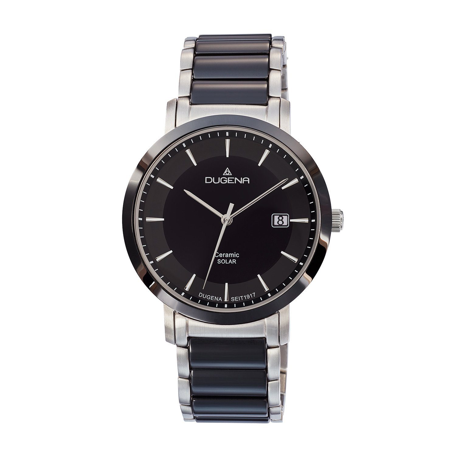 Dugena Quarzuhr Ceramic Solar 4461005 Quarz