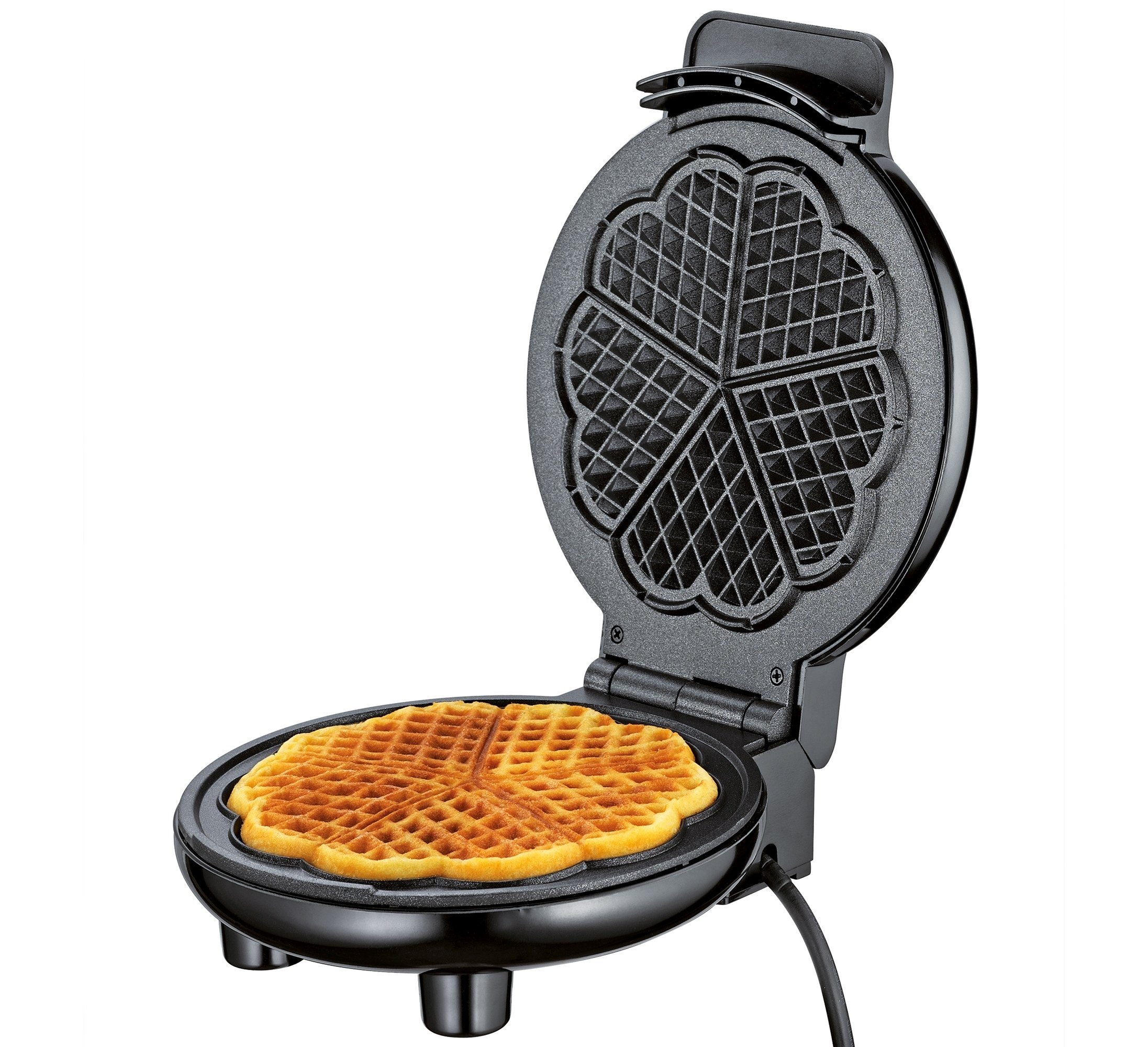 Cilio Waffeleisen Waffeleisen Waffelautomat Belgische Waffeln Cilio CLASSIC Herz 492699, 1000,00 W