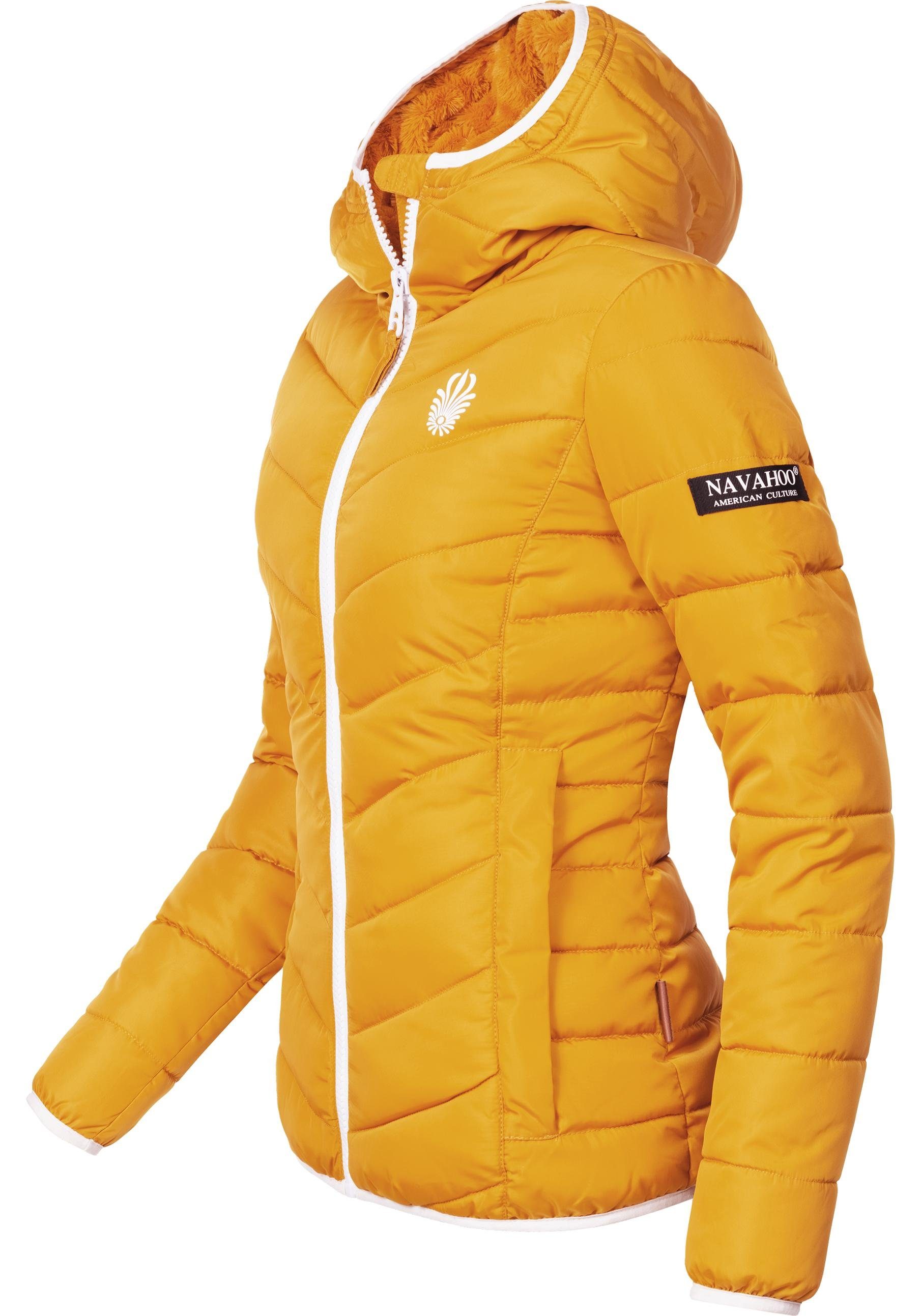 Navahoo Steppjacke "Elva" mit Kapuze stylische Damen Winterjacke mit Kapuze günstig online kaufen